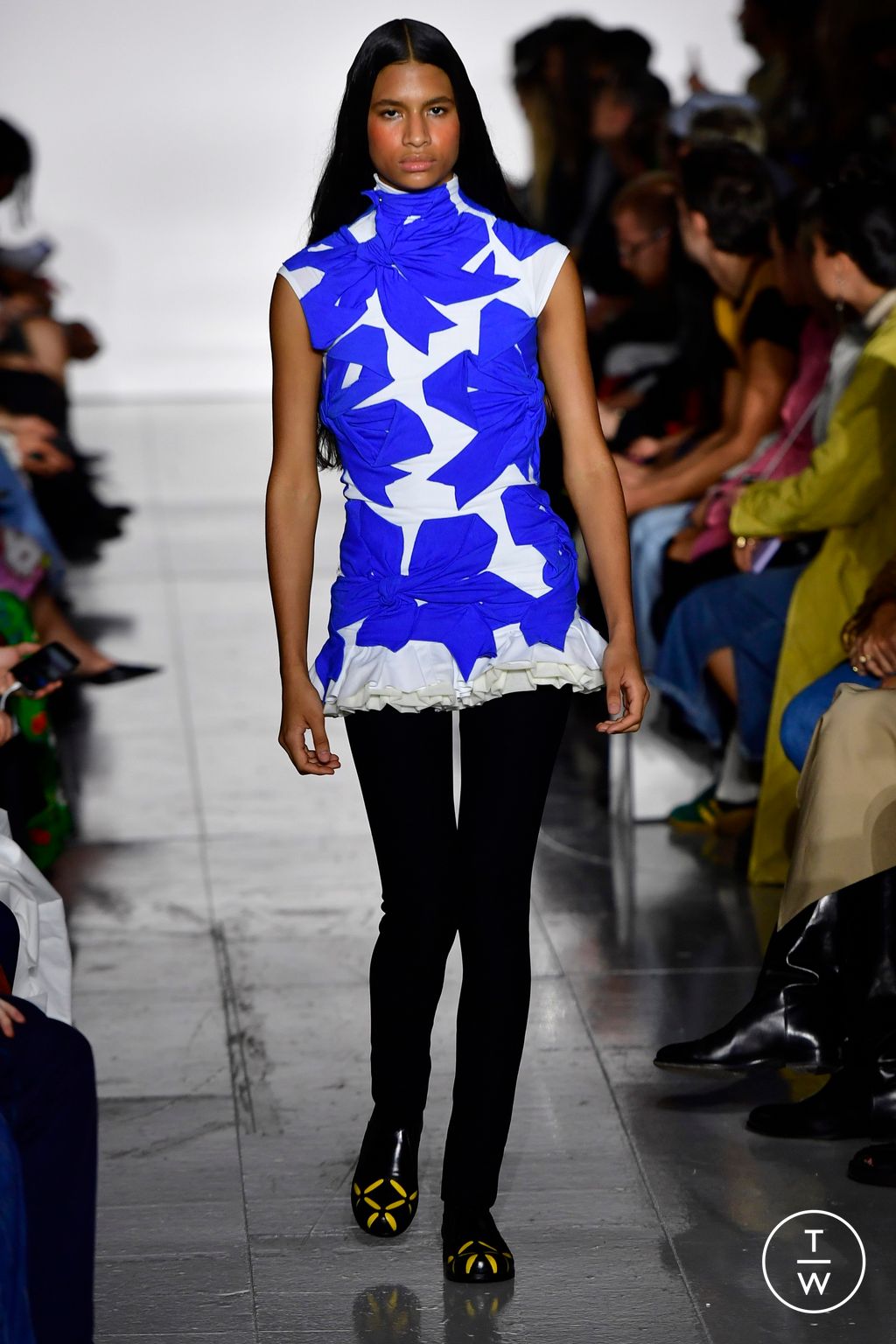 Fashion Week London Spring/Summer 2023 look 2 from the Stefan Cooke collection womenswear