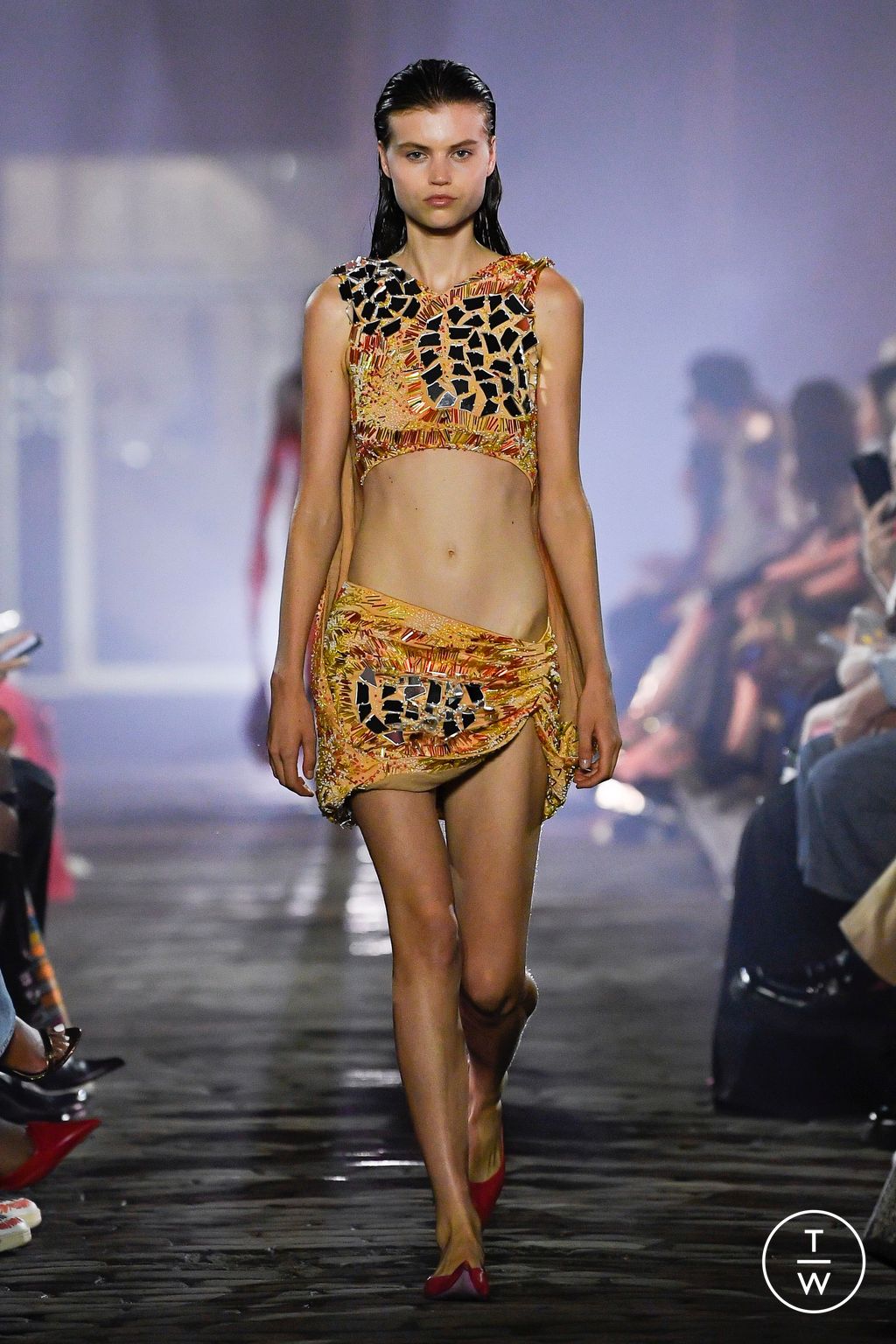 Fashion Week New York Spring/Summer 2023 look 12 de la collection Marni womenswear