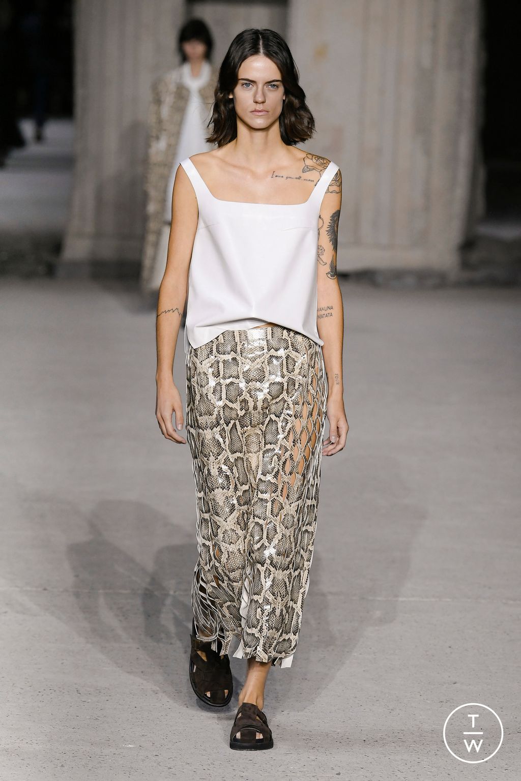 Fashion Week Milan Spring/Summer 2023 look 24 from the Tod's collection womenswear