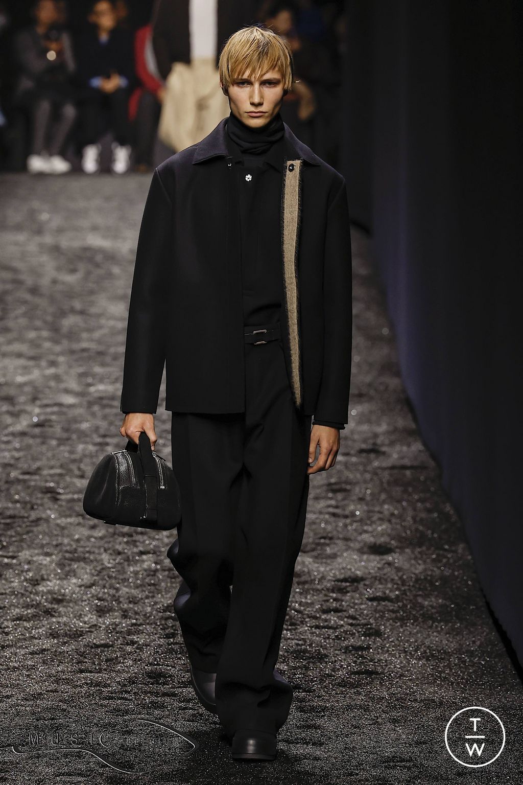 Fashion Week Milan Fall/Winter 2023 look 27 from the ZEGNA collection 男装