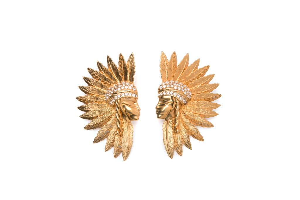 Fashion Week Milan Spring/Summer 2018 look 62 from the Versace collection 女装配饰