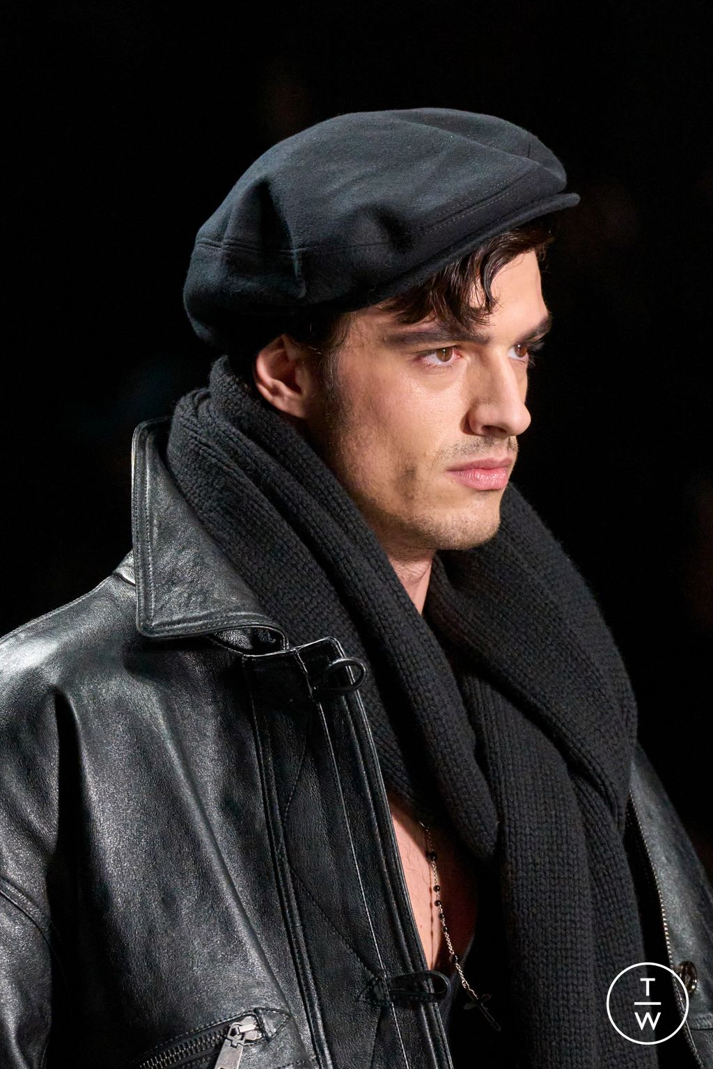 Fashion Week Milan Fall/Winter 2026 look 1 from the Dolce & Gabbana collection menswear accessories