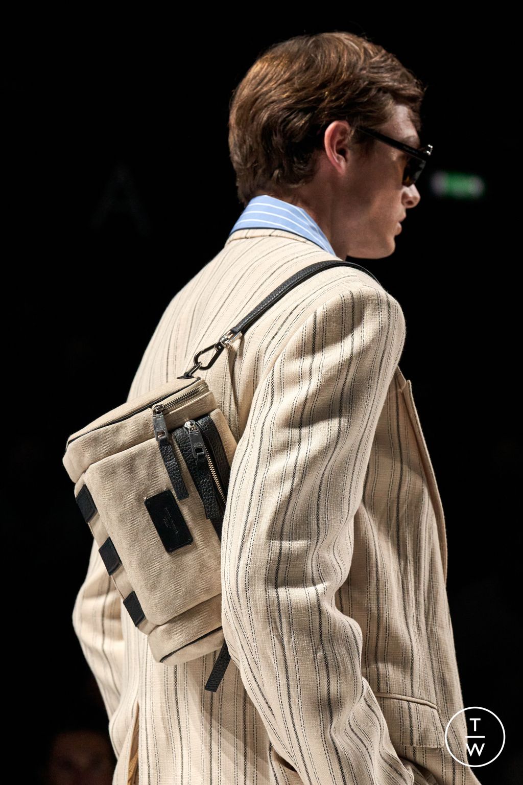 Fashion Week Milan Spring/Summer 2026 look 9 from the Dolce & Gabbana collection menswear accessories