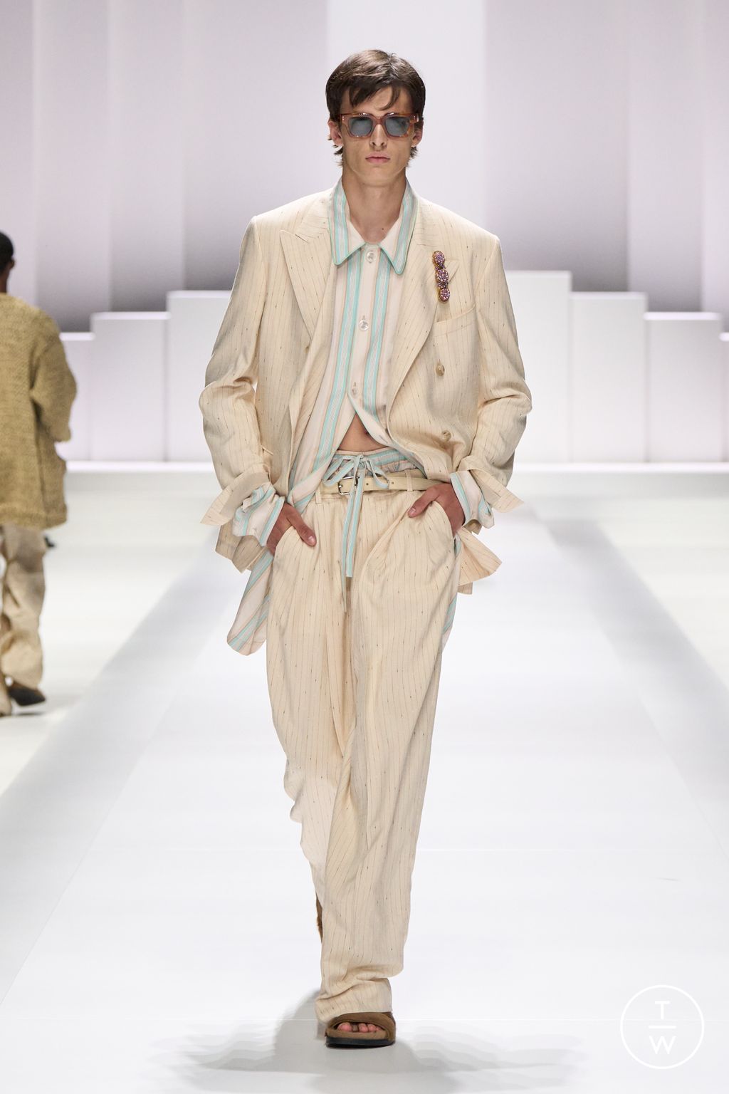 Fashion Week Milan Spring/Summer 2026 look 9 de la collection Dolce & Gabbana menswear