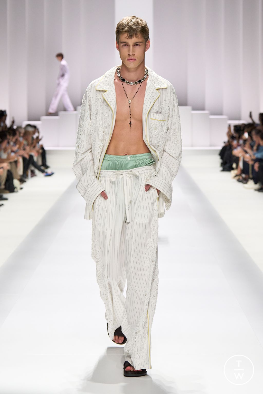 Fashion Week Milan Spring/Summer 2026 look 78 de la collection Dolce & Gabbana menswear