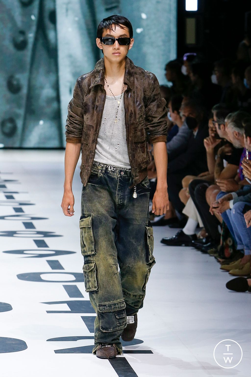 Fashion Week Milan Spring/Summer 2023 look 53 from the Dolce & Gabbana collection 男装