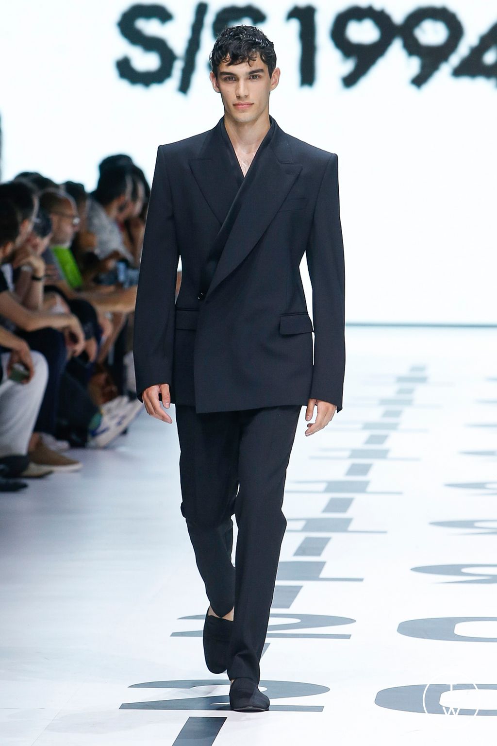 Fashion Week Milan Spring/Summer 2023 look 87 from the Dolce & Gabbana collection menswear