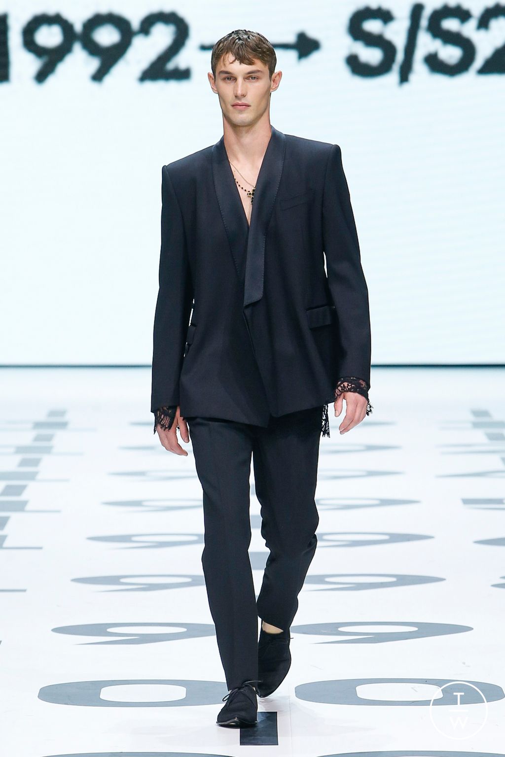 Fashion Week Milan Spring/Summer 2023 look 89 from the Dolce & Gabbana collection 男装
