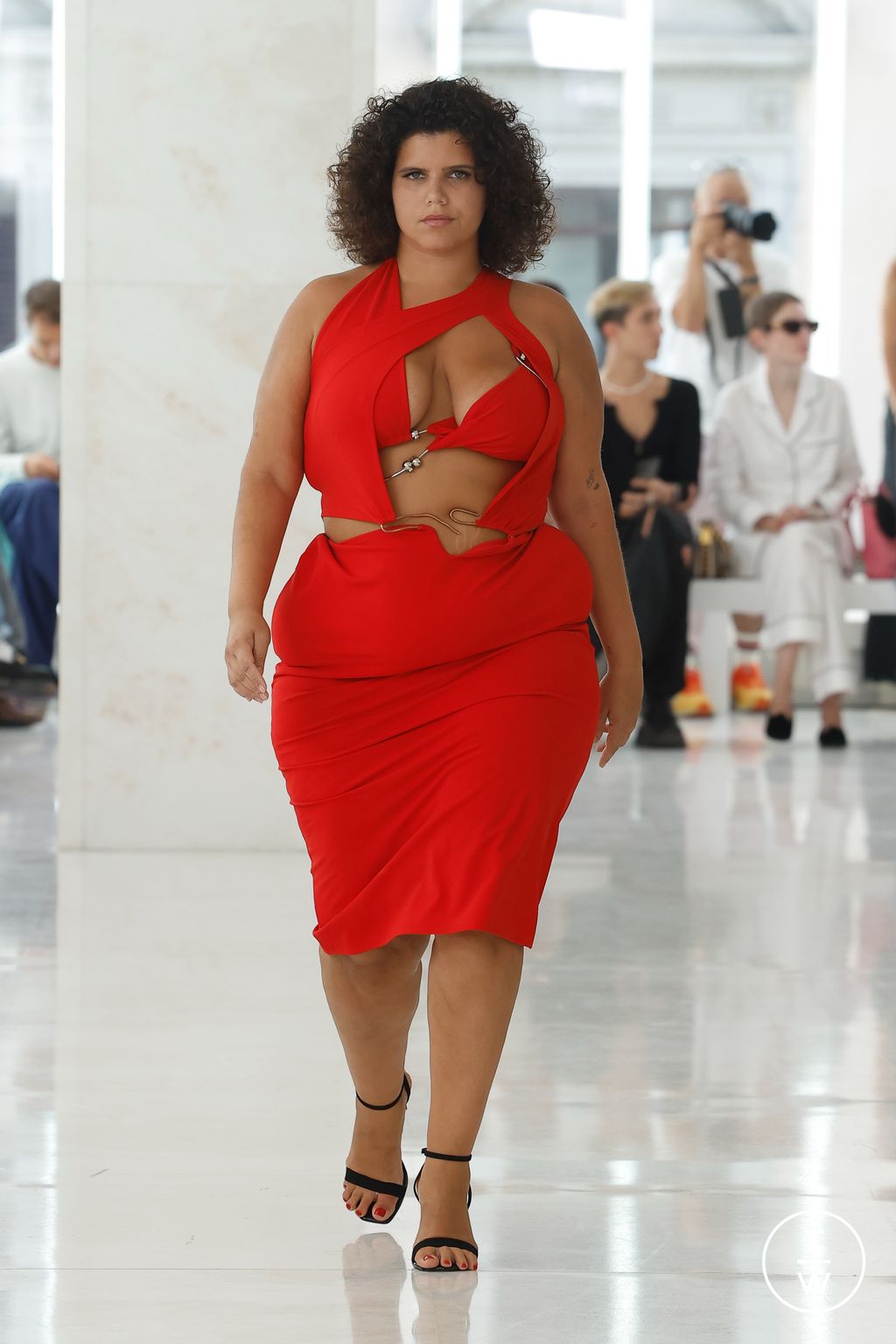 Fashion Week Milan Spring/Summer 2024 look 24 from the KAROLINE VITTO collection womenswear