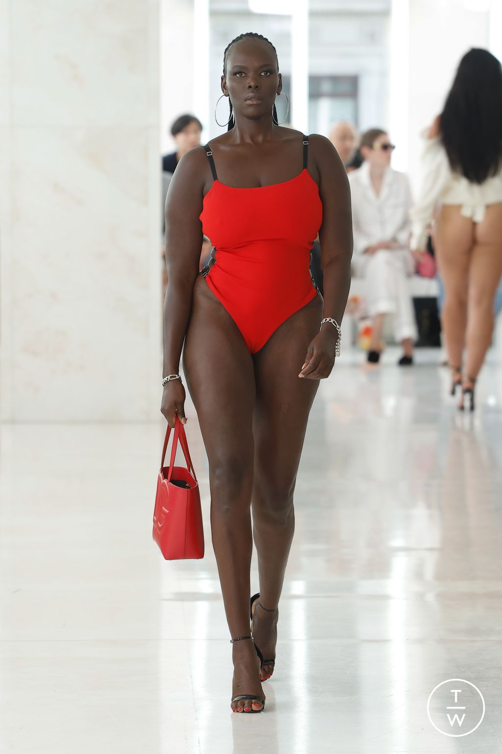 Fashion Week Milan Spring/Summer 2024 look 28 from the KAROLINE VITTO collection womenswear