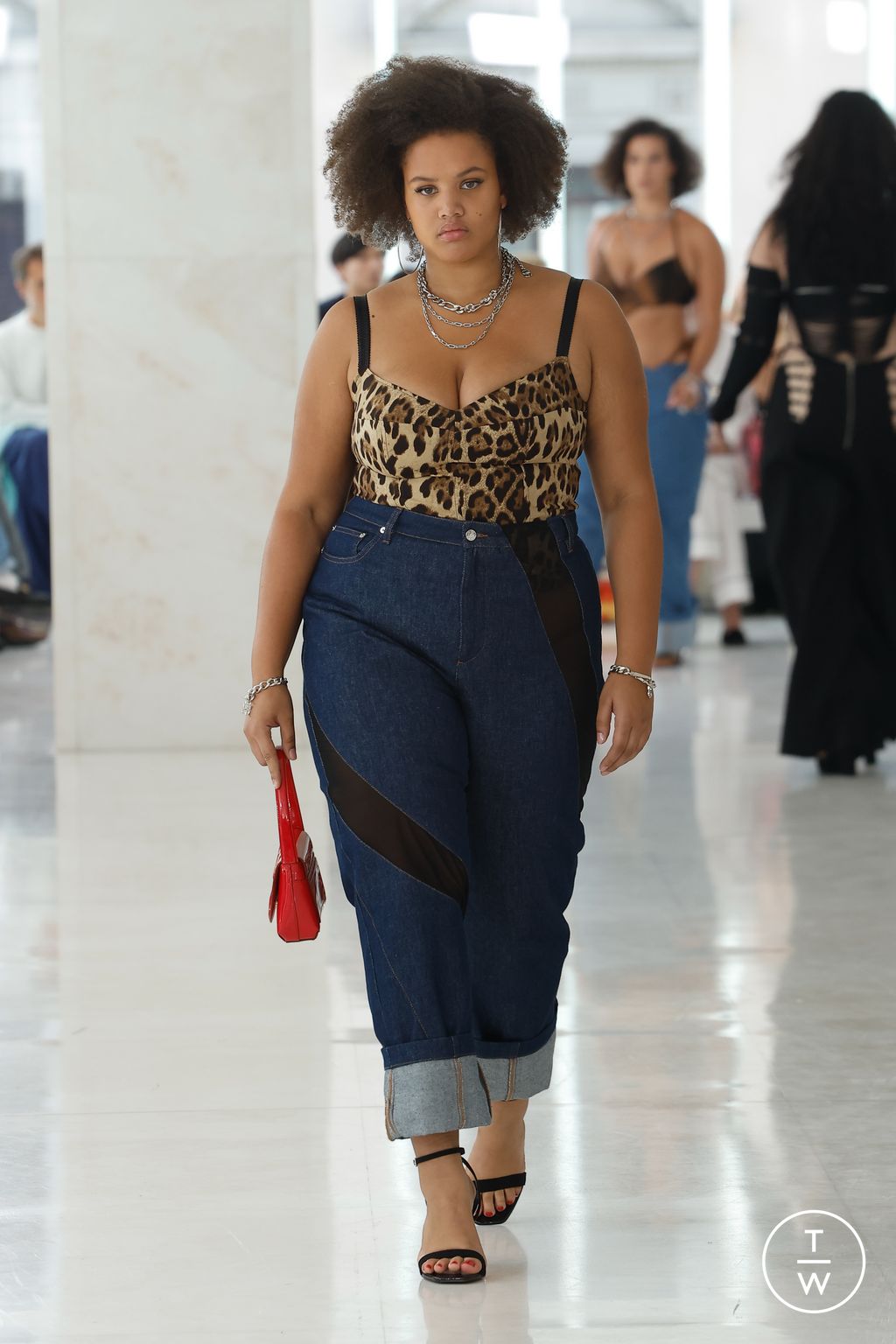 Fashion Week Milan Spring/Summer 2024 look 6 from the KAROLINE VITTO collection womenswear