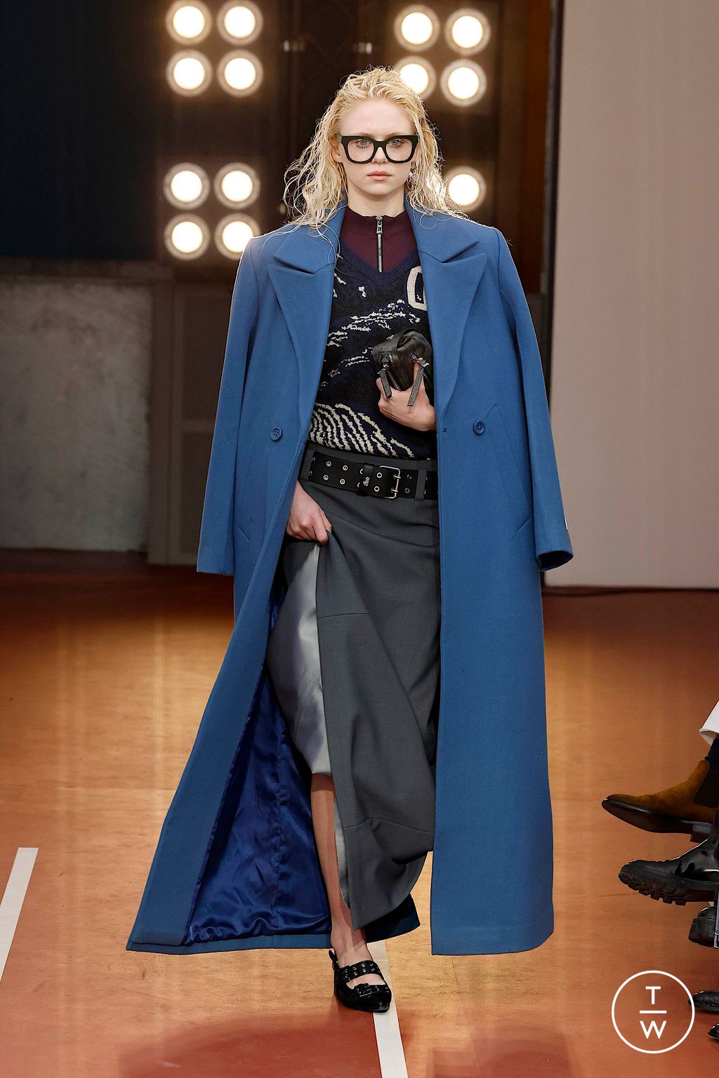 Fashion Week Milan Fall/Winter 2024 look 6 from the Dhruv-Kapoor collection menswear
