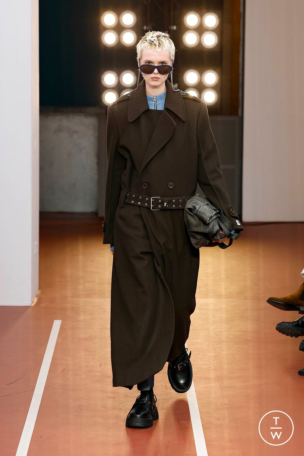 Fashion Week Milan Fall/Winter 2024 look 8 from the Dhruv-Kapoor collection 男装