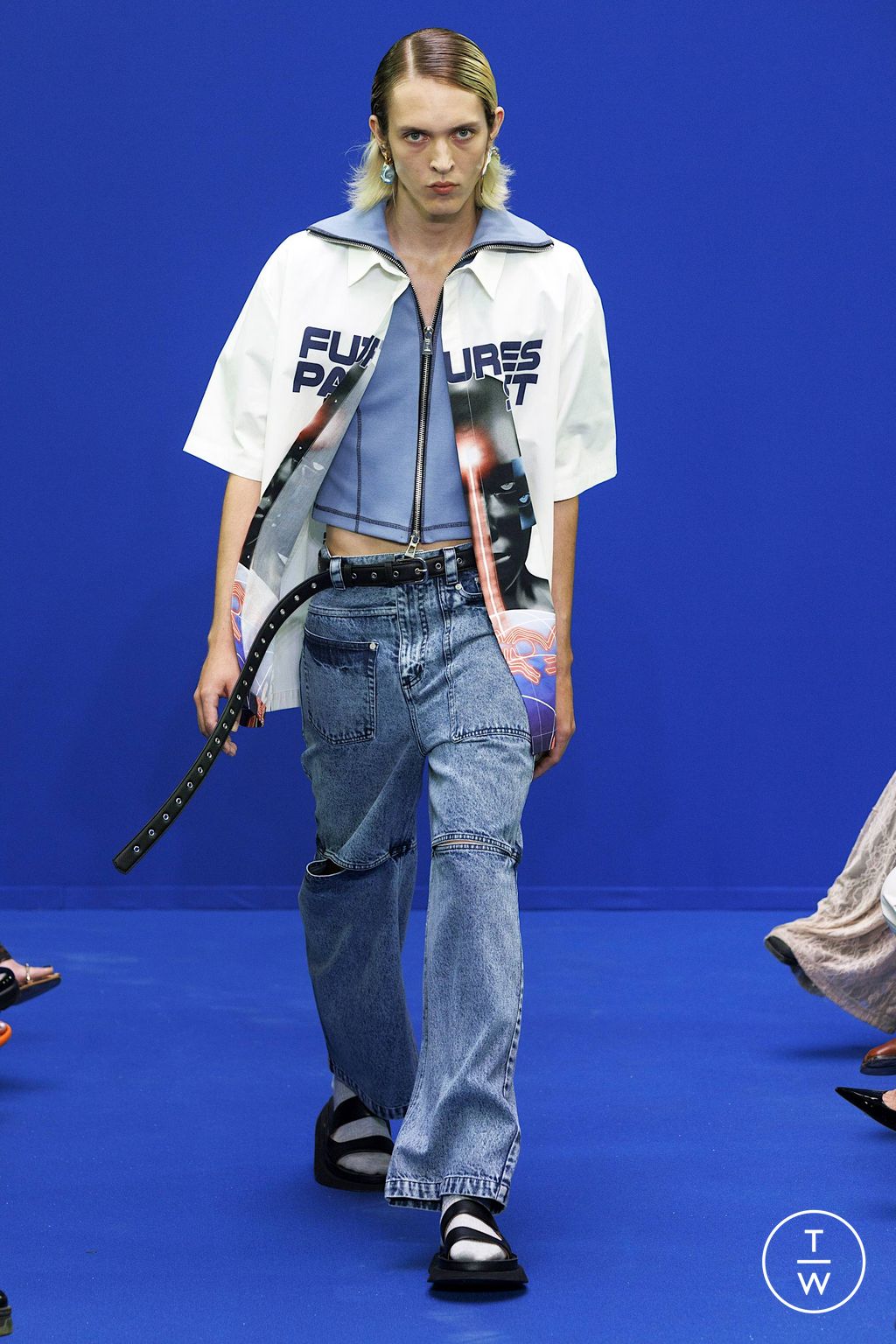 Fashion Week Milan Spring/Summer 2024 look 6 de la collection Dhruv-Kapoor menswear