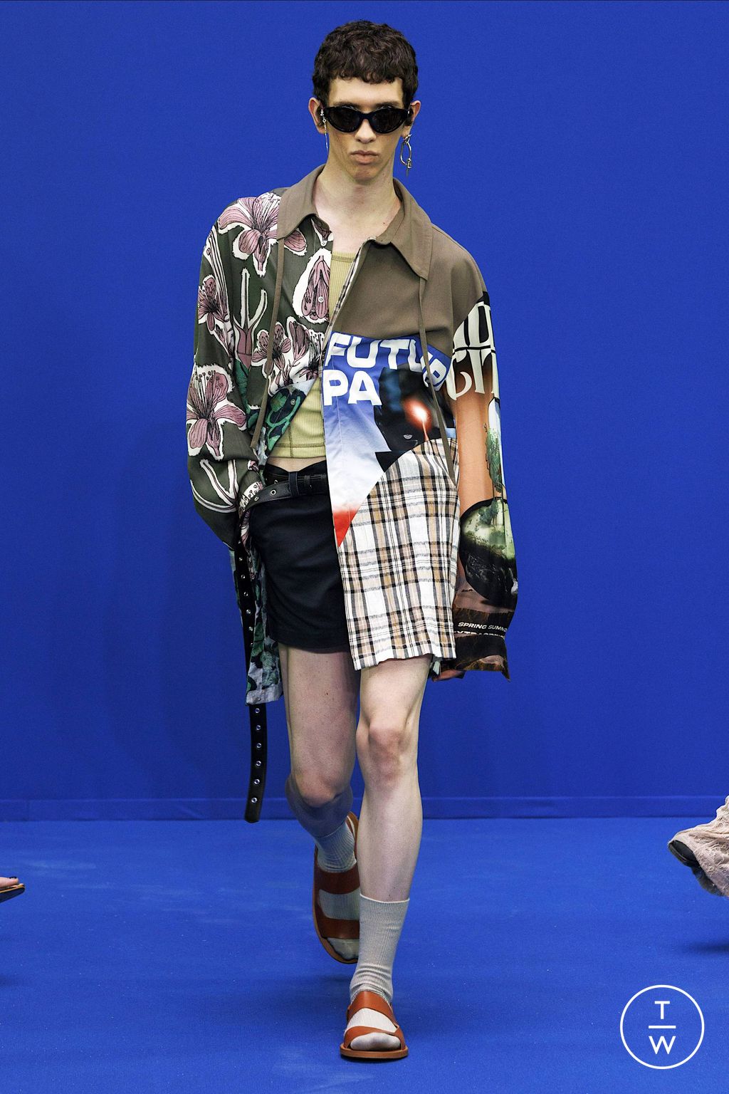 Fashion Week Milan Spring/Summer 2024 look 8 from the Dhruv-Kapoor collection 男装