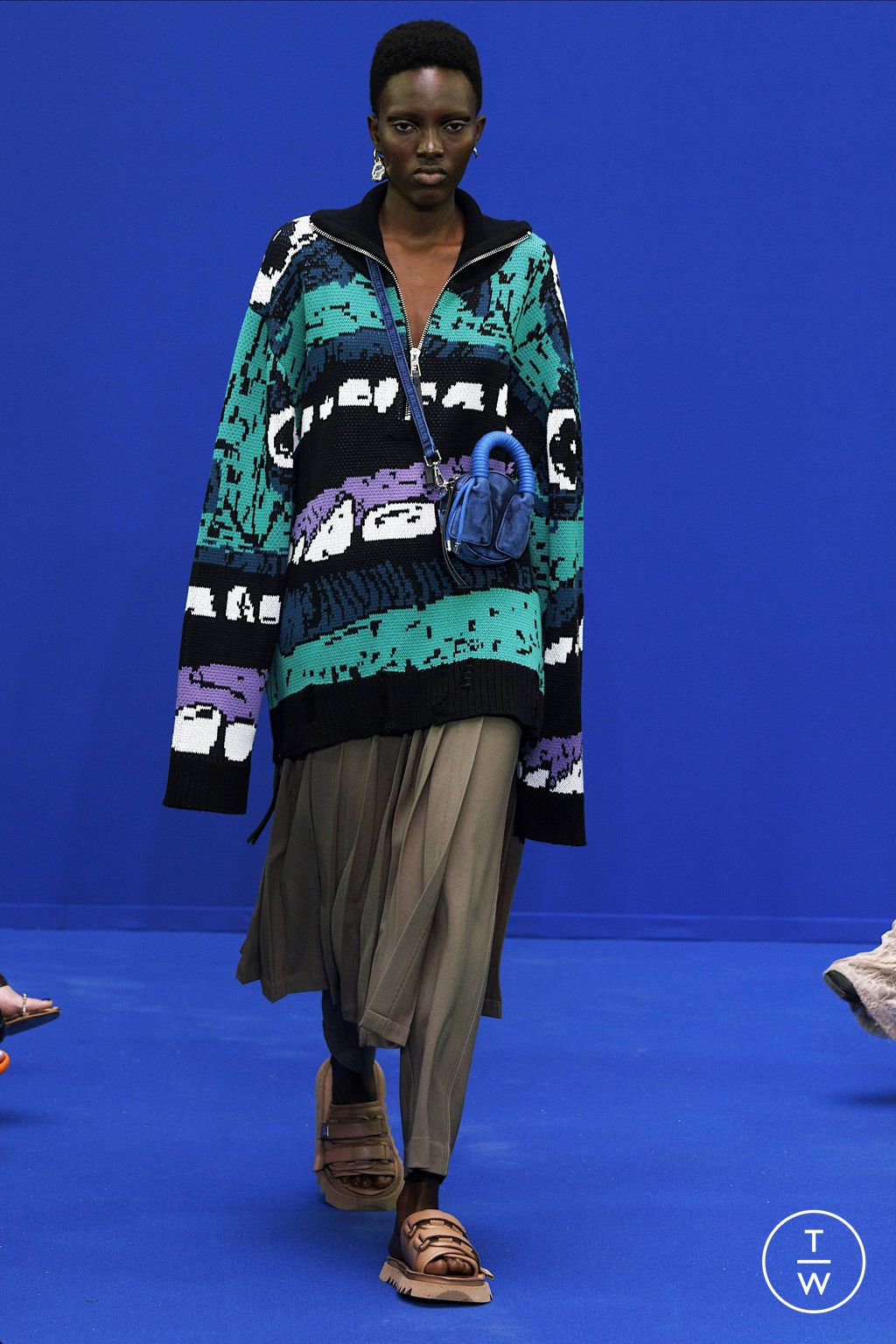 Fashion Week Milan Spring/Summer 2024 look 10 de la collection Dhruv-Kapoor menswear