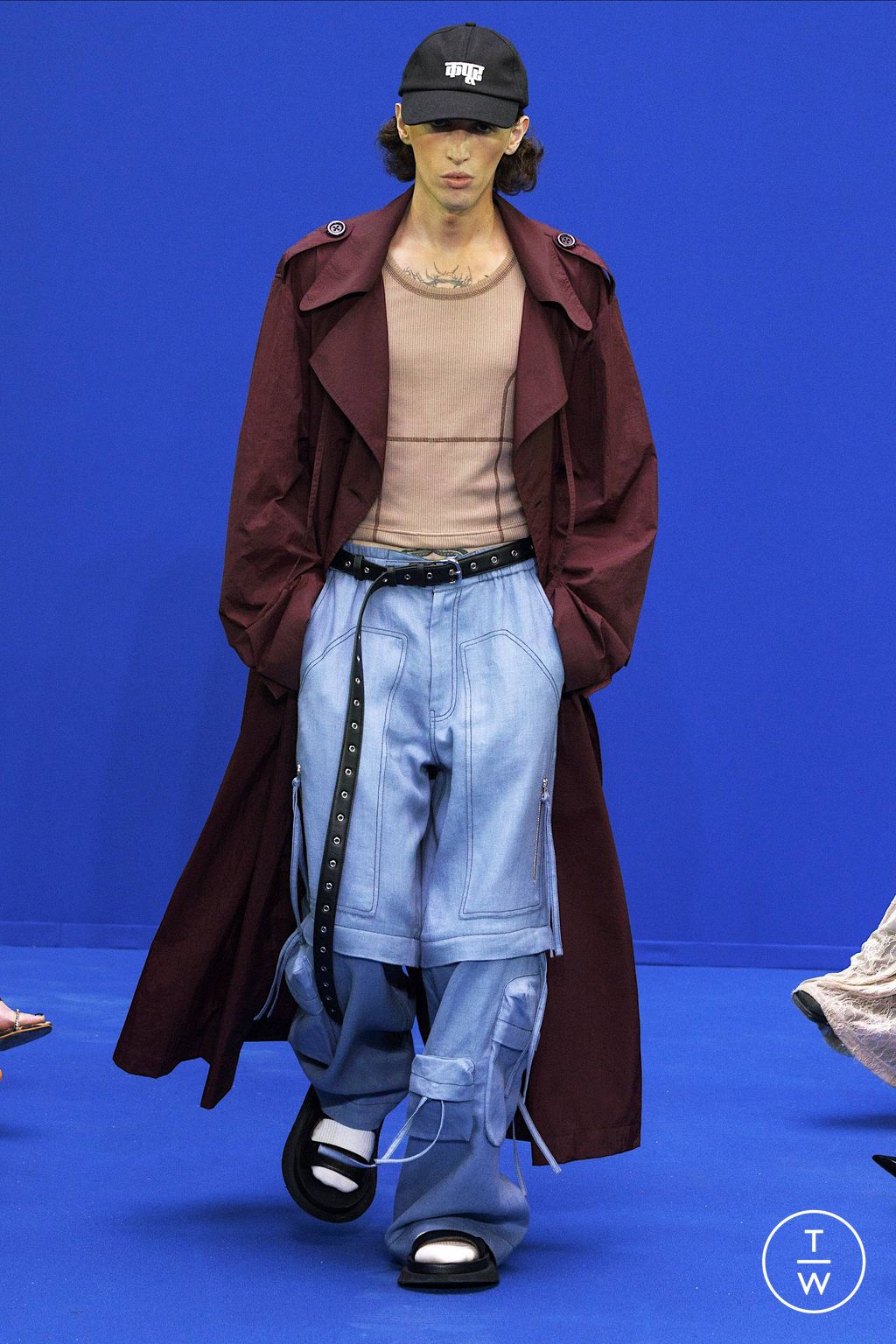 Fashion Week Milan Spring/Summer 2024 look 13 from the Dhruv-Kapoor collection menswear