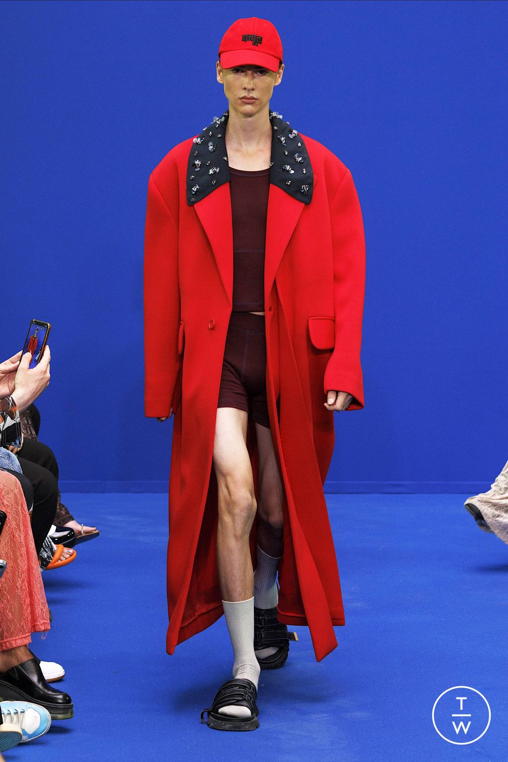 Fashion Week Milan Spring/Summer 2024 look 36 from the Dhruv-Kapoor collection 男装