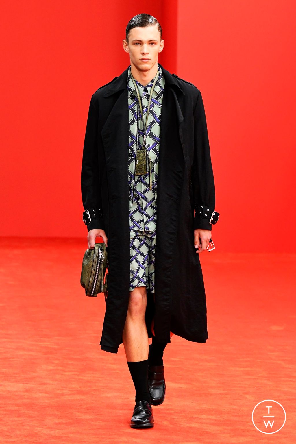 Fashion Week Milan Spring-Summer 2025 look 15 from the Dhruv-Kapoor collection menswear
