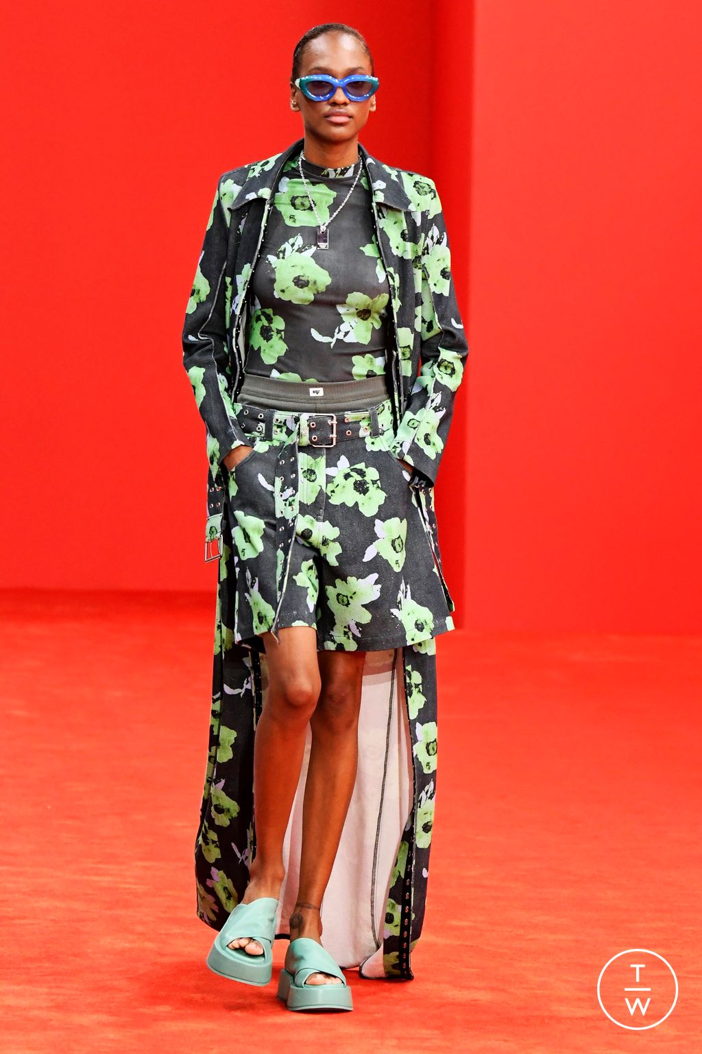 Fashion Week Milan Spring-Summer 2025 look 16 from the Dhruv-Kapoor collection menswear