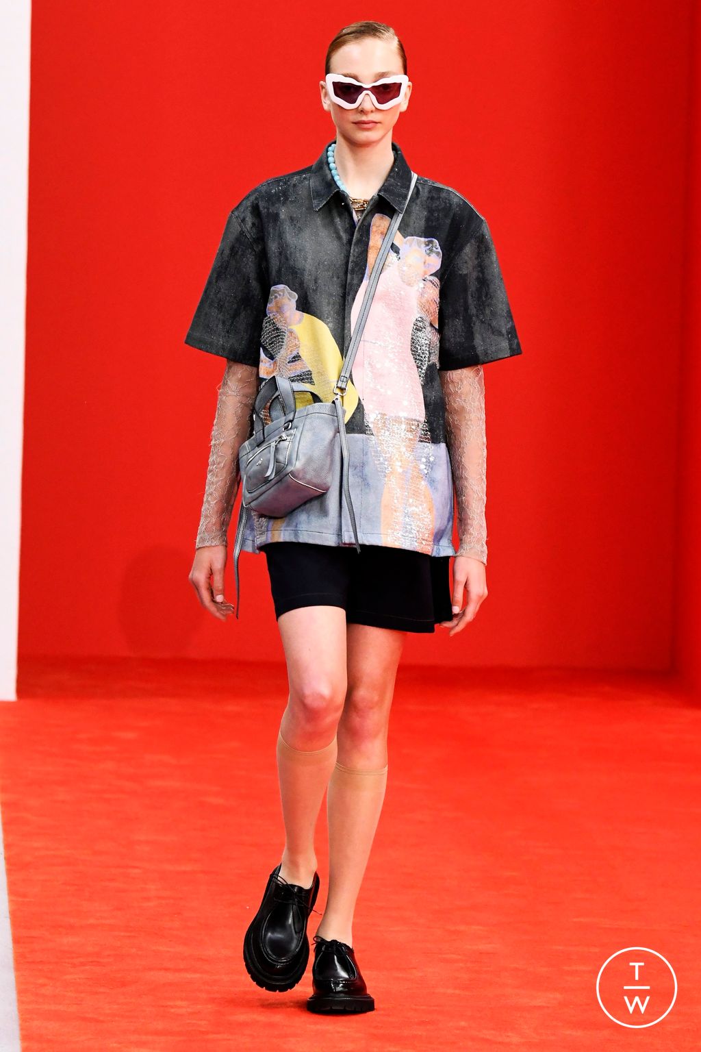 Fashion Week Milan Spring-Summer 2025 look 36 from the Dhruv-Kapoor collection menswear