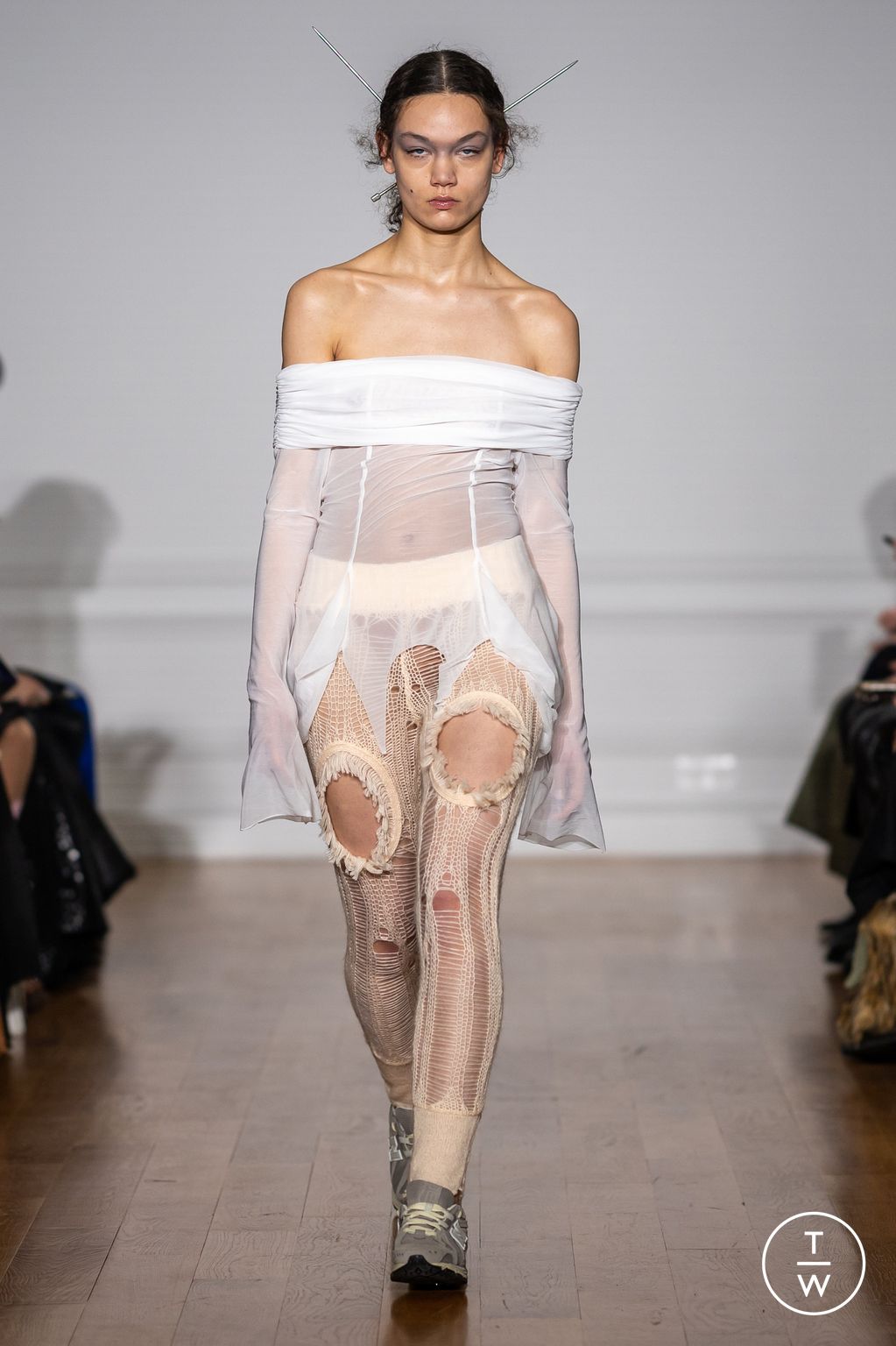 Fashion Week Paris Fall/Winter 2023 look 7 from the Didu collection 女装