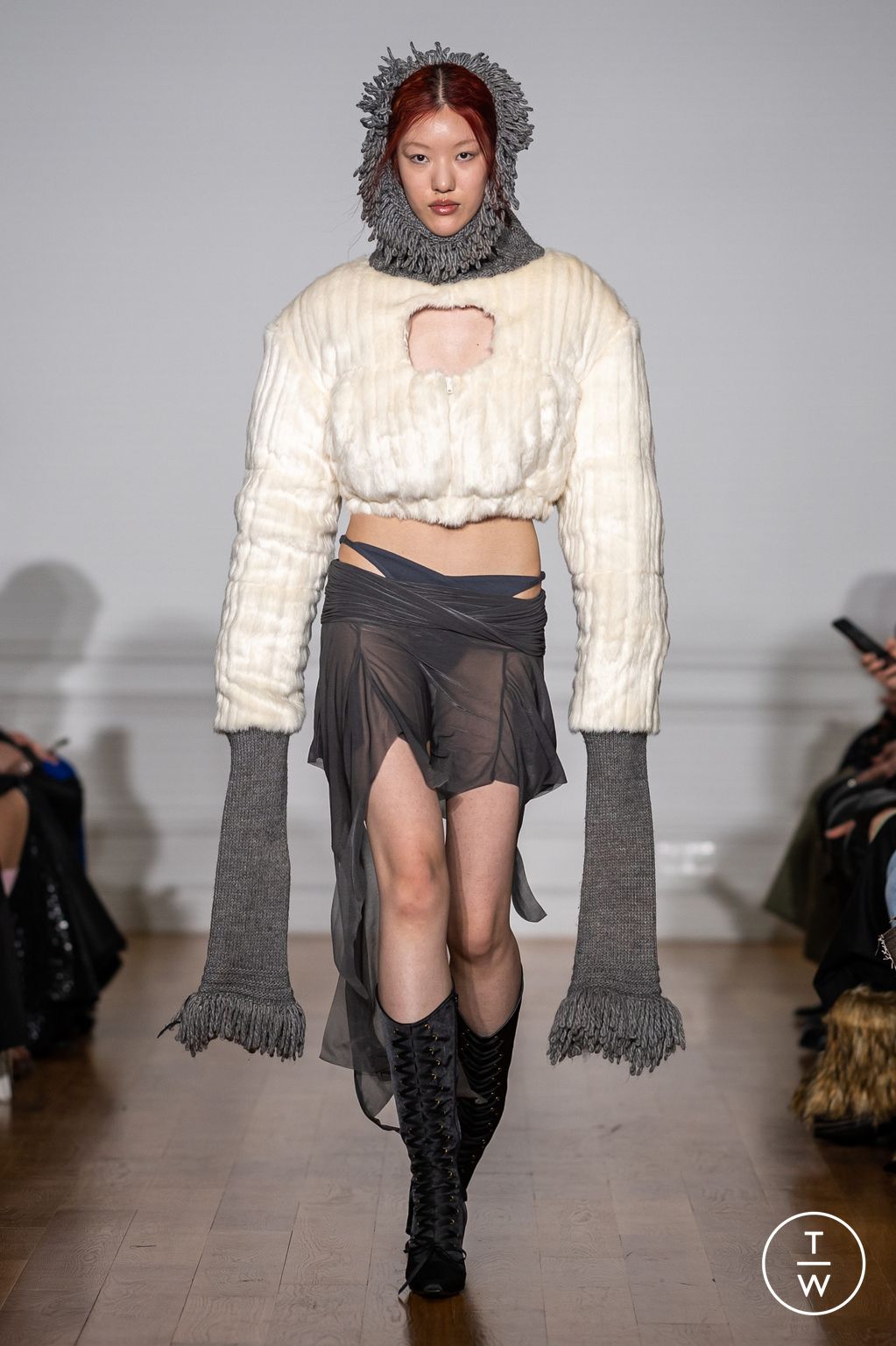 Fashion Week Paris Fall/Winter 2023 look 13 from the Didu collection 女装