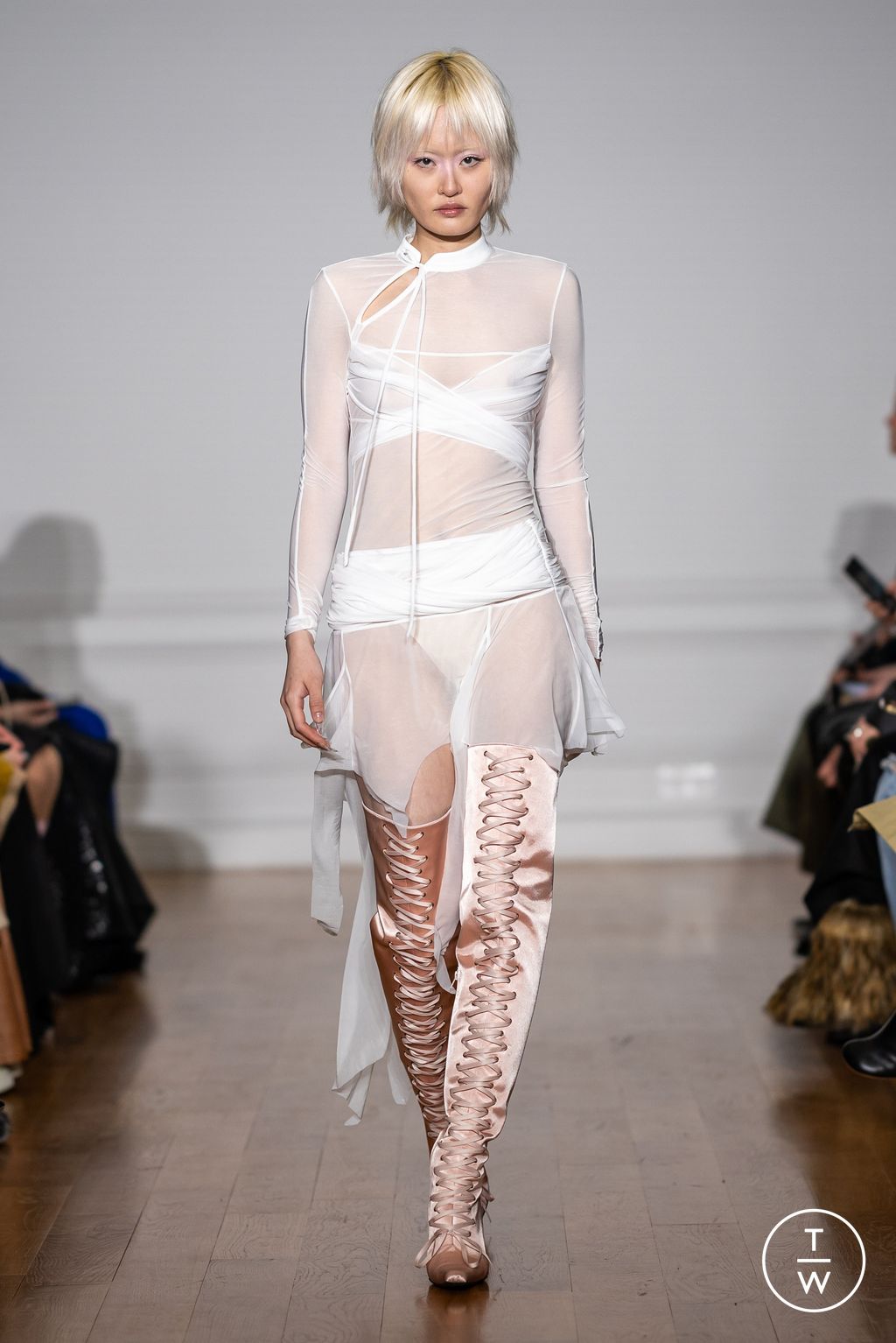 Fashion Week Paris Fall/Winter 2023 look 23 from the Didu collection 女装