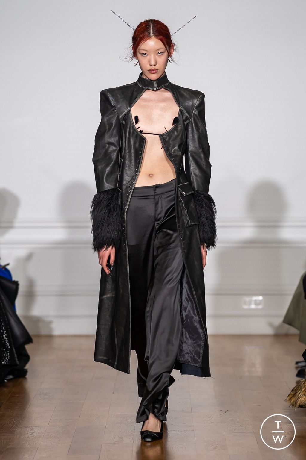 Fashion Week Paris Fall/Winter 2023 look 28 from the Didu collection womenswear