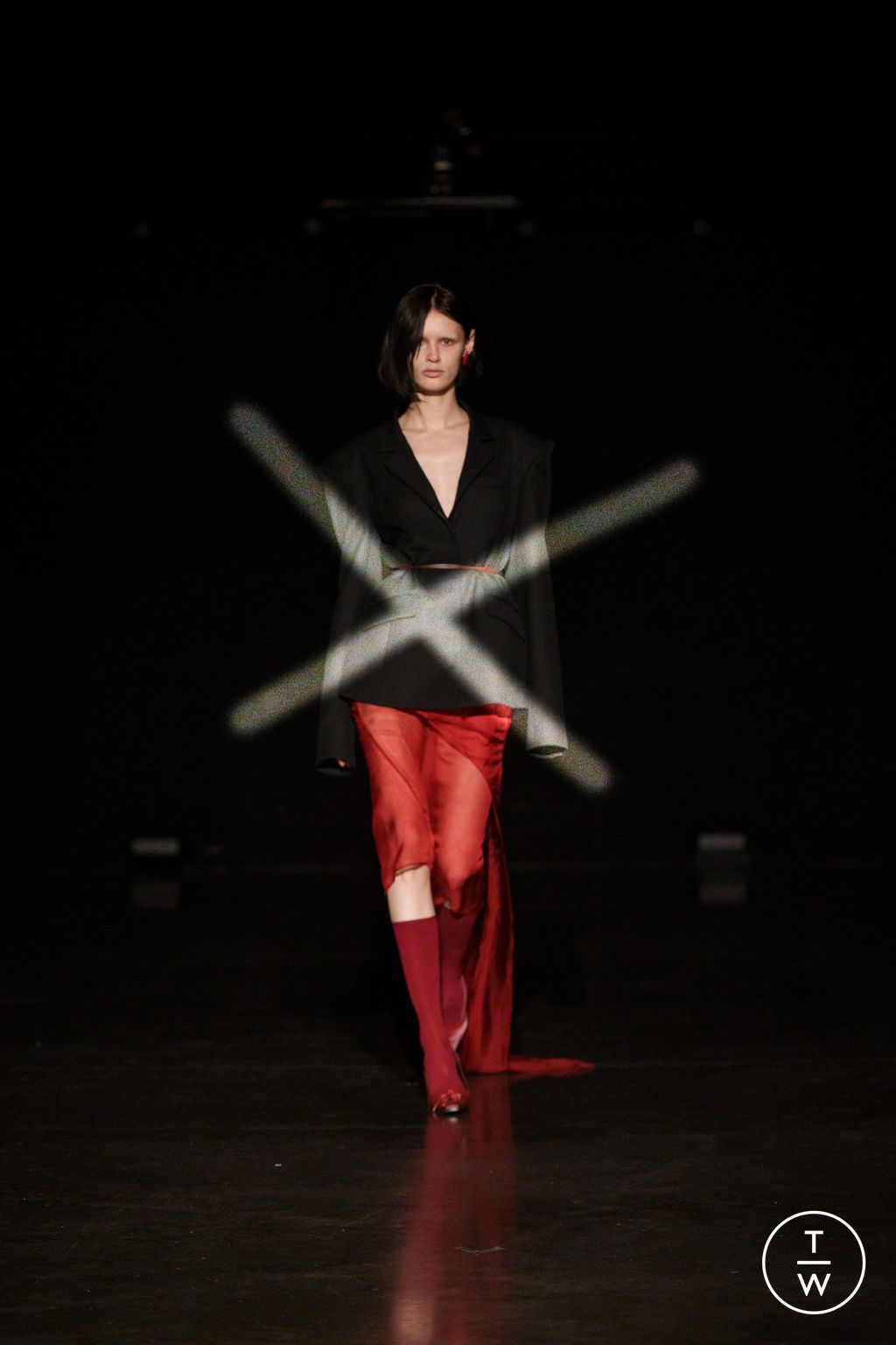 Fashion Week Paris Fall/Winter 2024 look 2 from the Didu collection 女装
