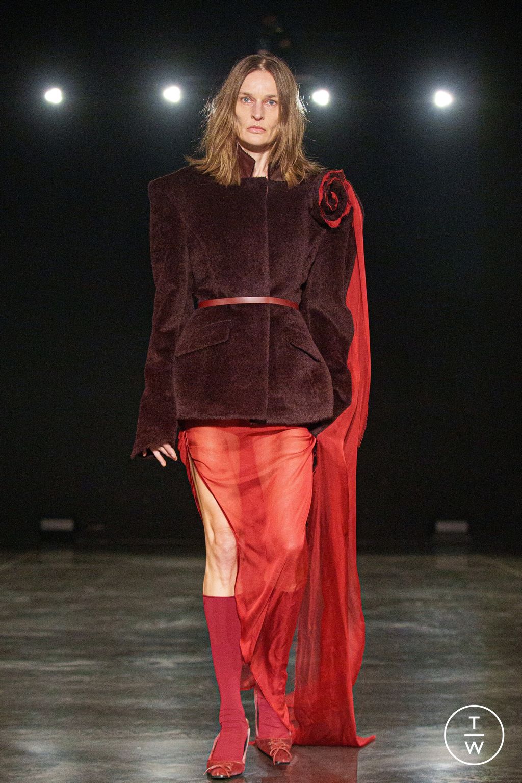 Fashion Week Paris Fall/Winter 2024 look 8 from the Didu collection womenswear