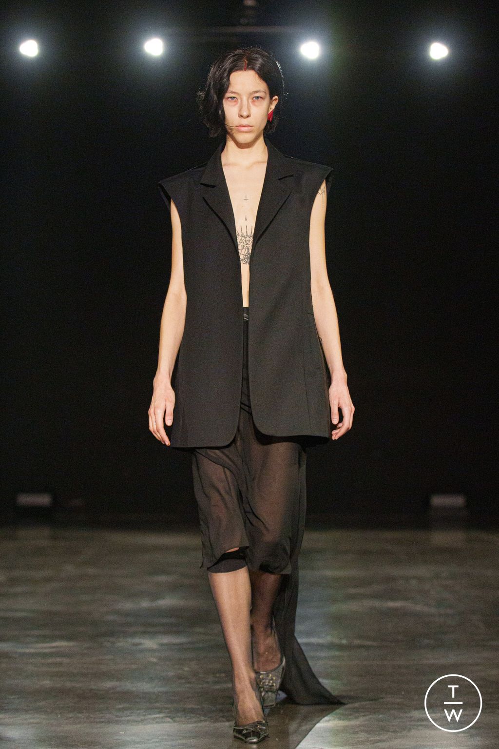 Fashion Week Paris Fall/Winter 2024 look 20 from the Didu collection womenswear