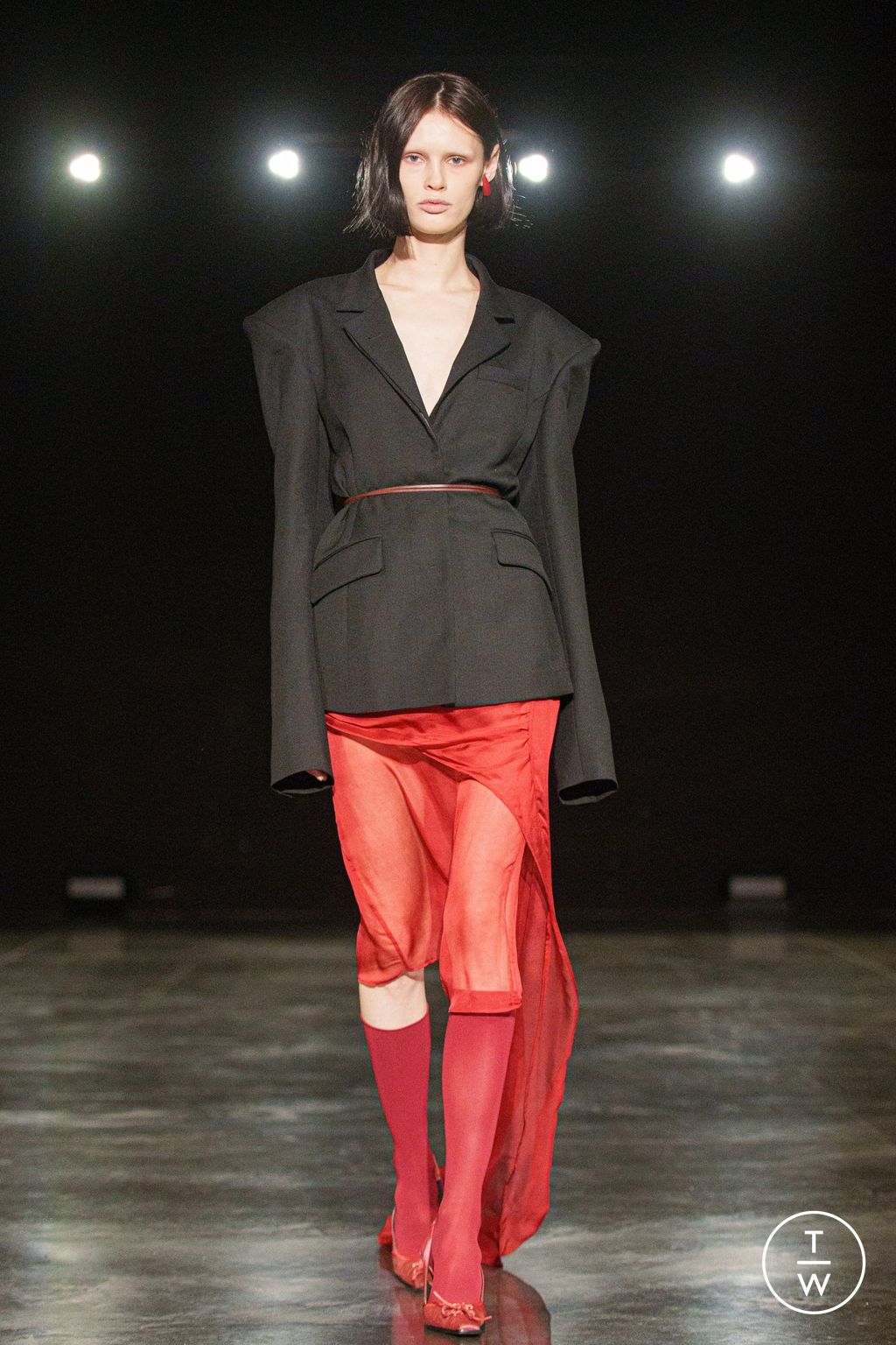 Fashion Week Paris Fall/Winter 2024 look 25 from the Didu collection womenswear