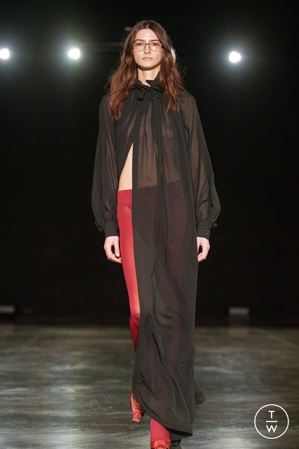 Fashion Week Paris Fall/Winter 2024 look 26 from the Didu collection womenswear