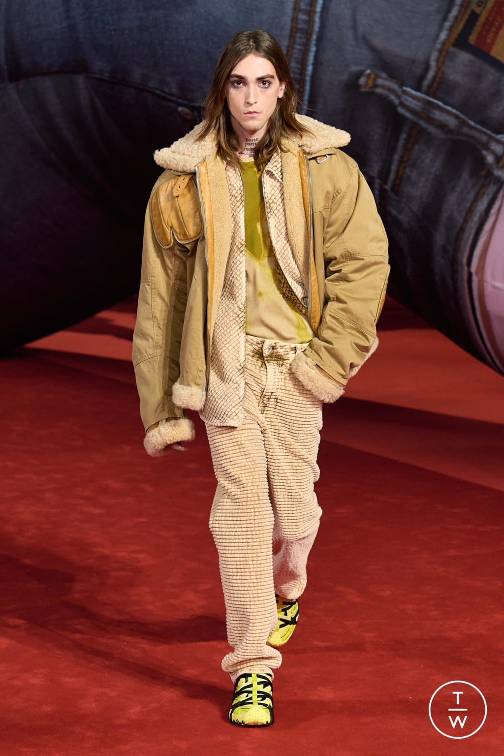 Fashion Week Milan Fall/Winter 2022 look 36 from the DIESEL collection womenswear