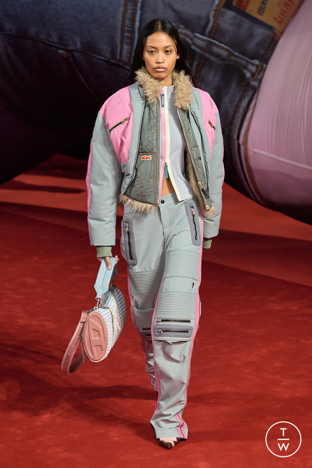 Fashion Week Milan Fall/Winter 2022 look 48 from the DIESEL collection womenswear
