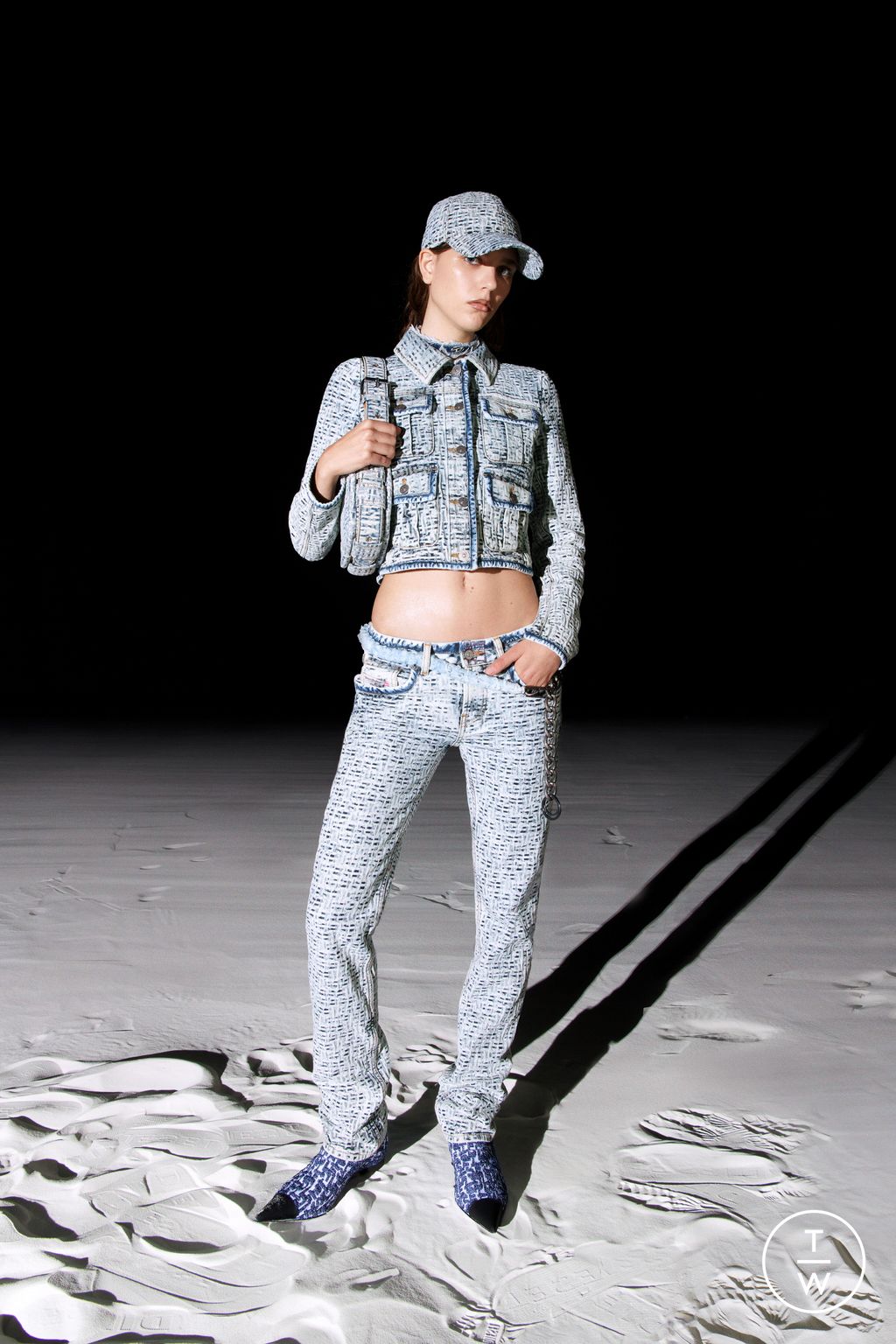 Fashion Week Milan Resort 2023 look 20 from the DIESEL collection womenswear