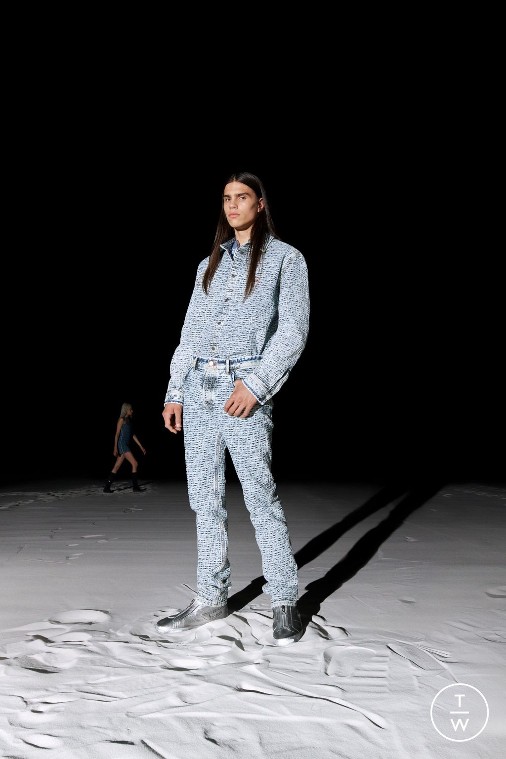 Fashion Week Milan Resort 2023 look 21 from the DIESEL collection womenswear