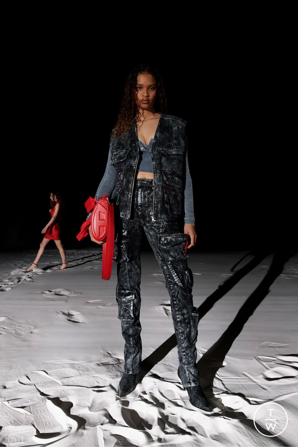 Fashion Week Milan Resort 2023 look 48 from the DIESEL collection womenswear