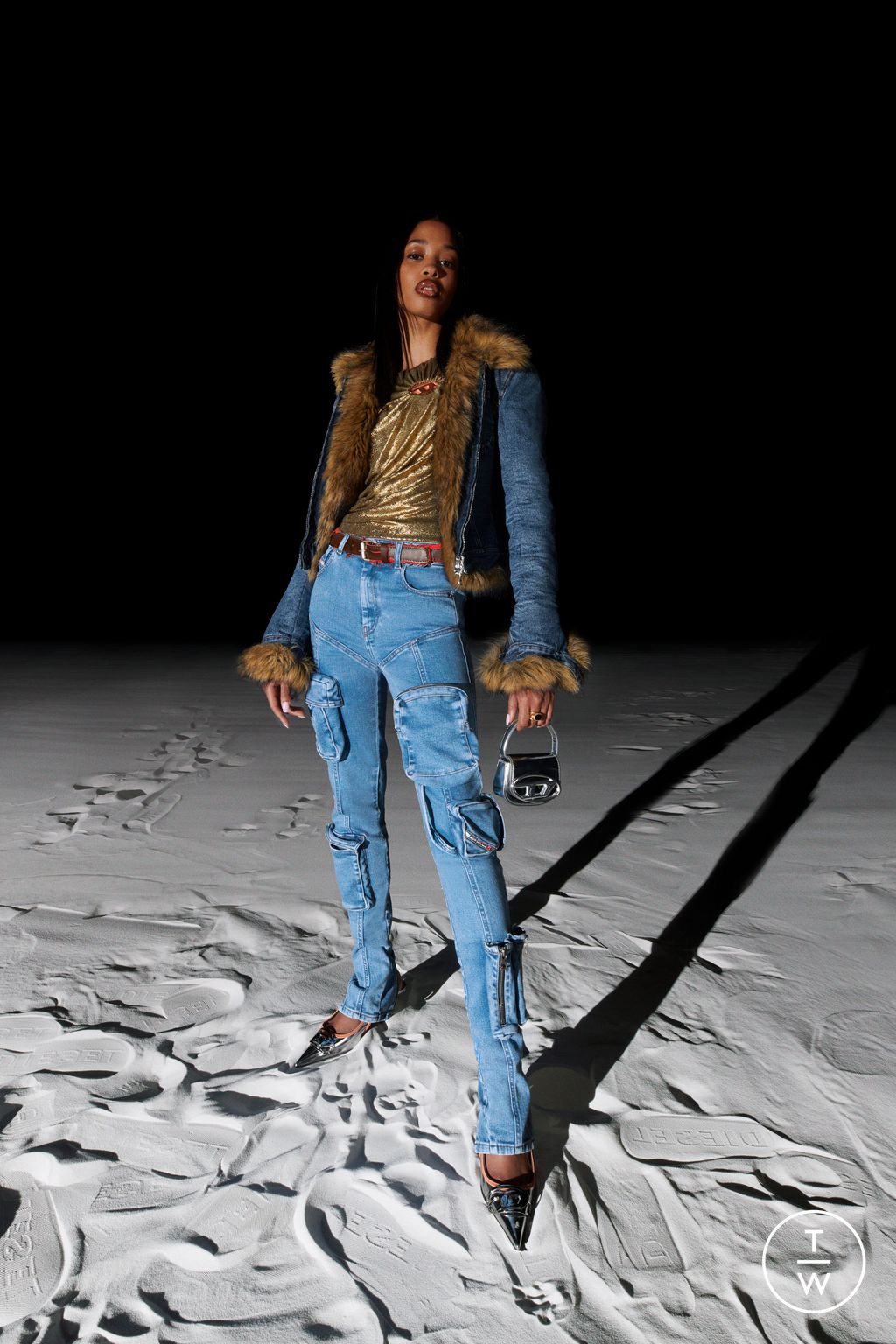 Fashion Week Milan Resort 2023 look 53 from the DIESEL collection 女装