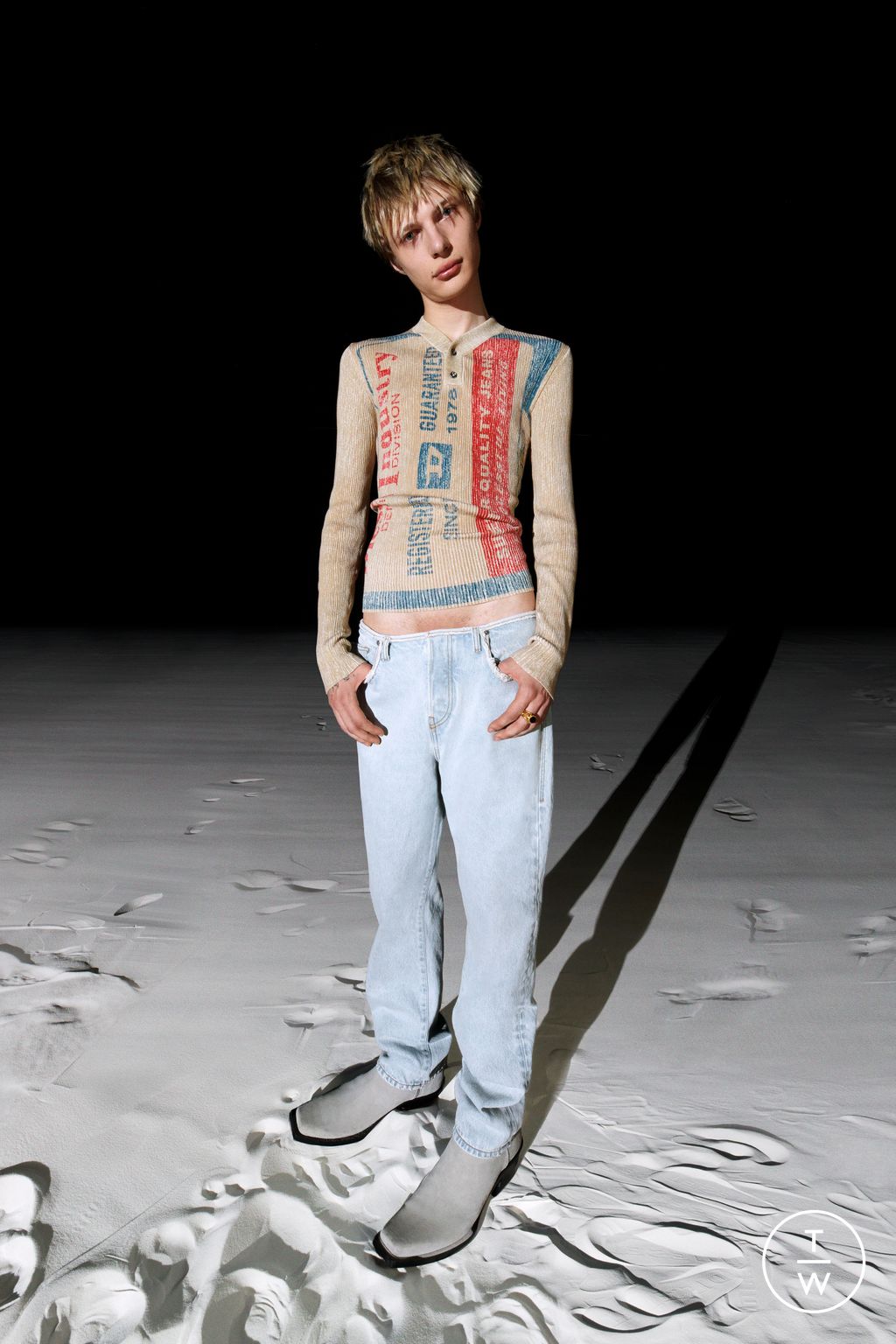 Fashion Week Milan Resort 2023 look 8 from the DIESEL collection womenswear