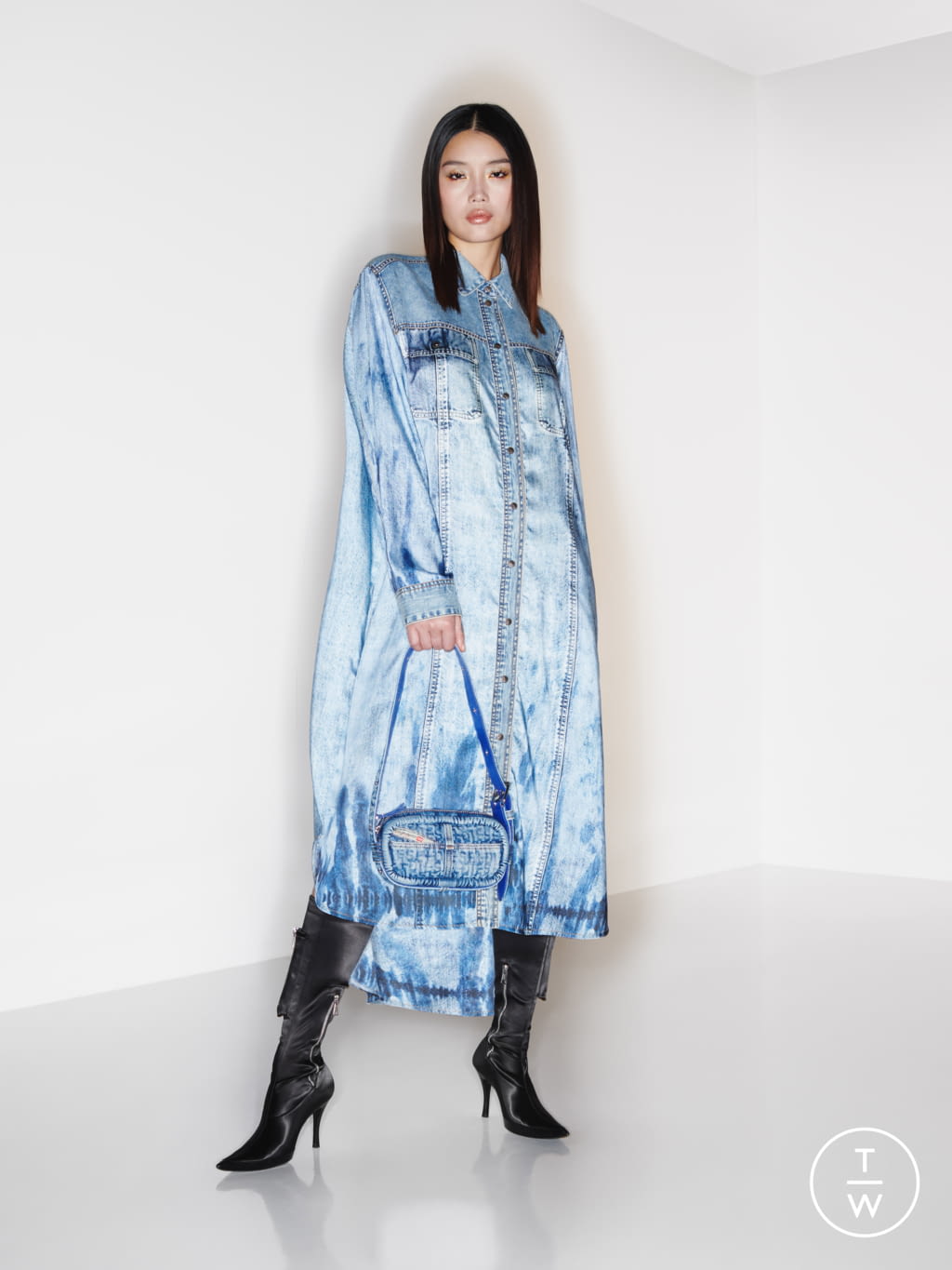 Fashion Week Milan Pre-Fall 2022 look 16 from the DIESEL collection 女装