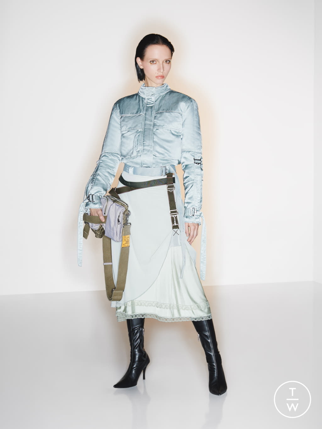 Fashion Week Milan Pre-Fall 2022 look 32 from the DIESEL collection womenswear