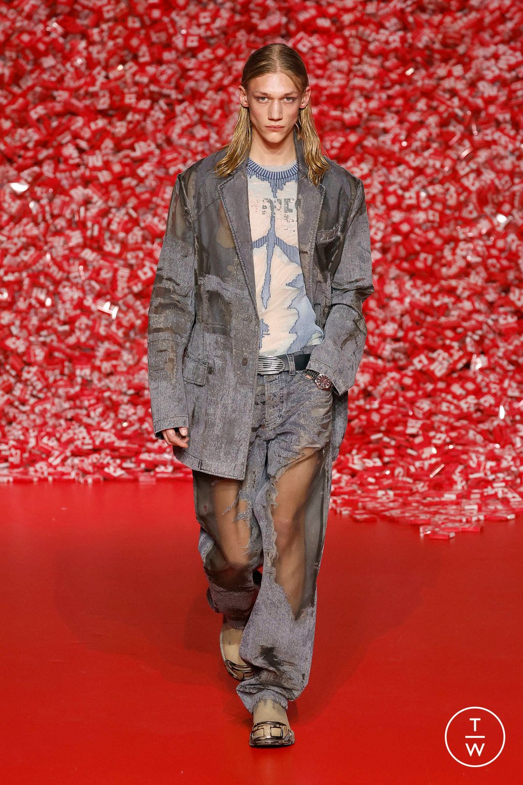 Fashion Week Milan Fall/Winter 2023 look 15 from the DIESEL collection womenswear