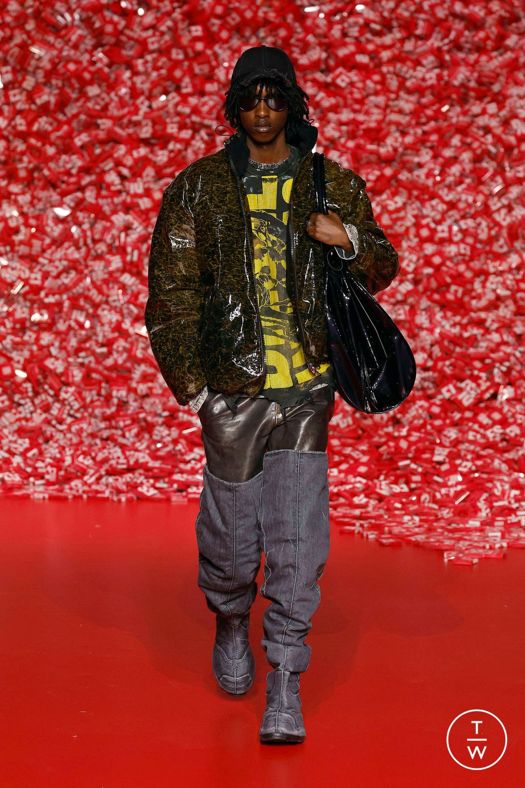Fashion Week Milan Fall/Winter 2023 look 26 from the DIESEL collection 女装