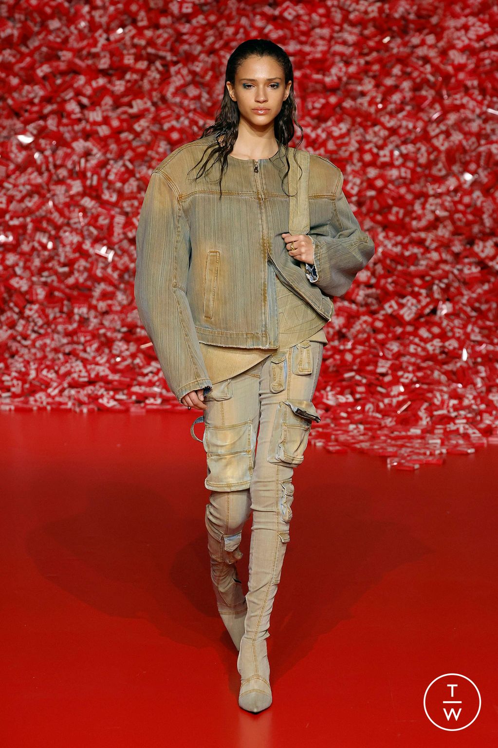 Fashion Week Milan Fall/Winter 2023 look 43 from the DIESEL collection womenswear