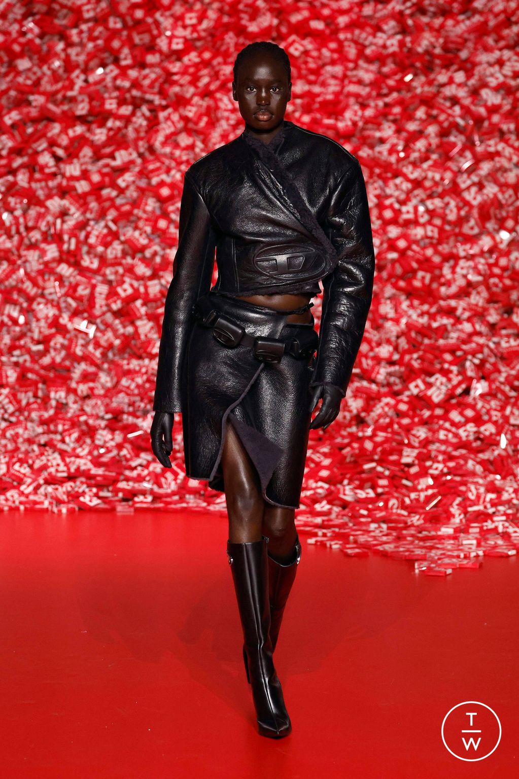 Fashion Week Milan Fall/Winter 2023 look 55 from the DIESEL collection womenswear