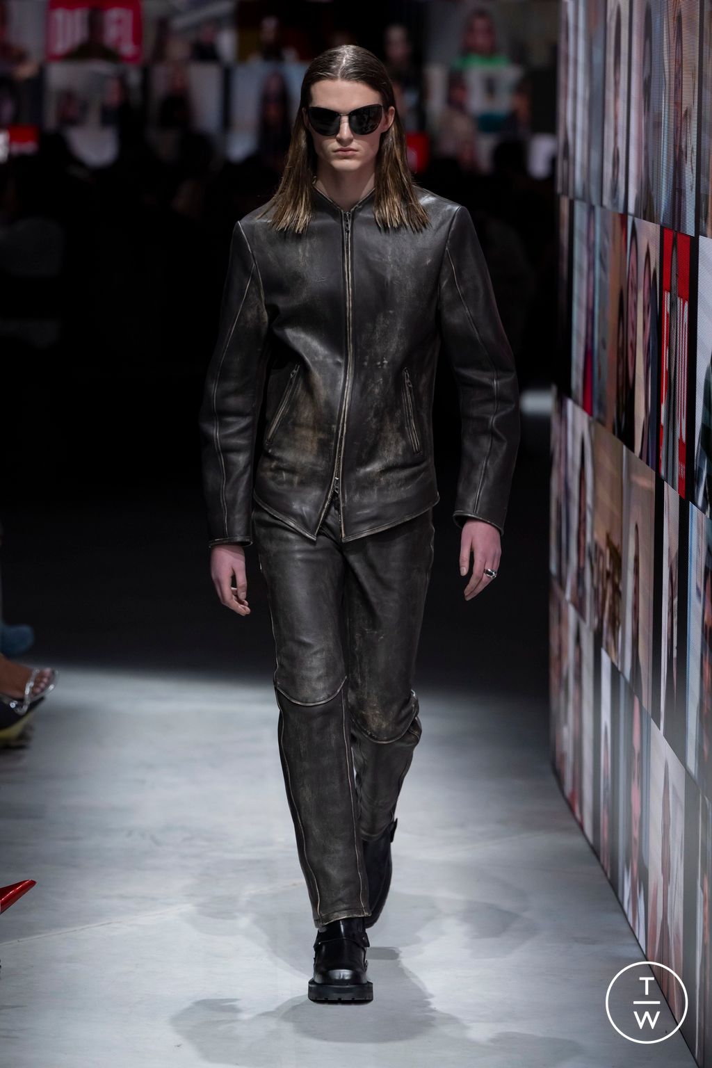 Fashion Week Milan Fall/Winter 2024 look 4 from the DIESEL collection womenswear