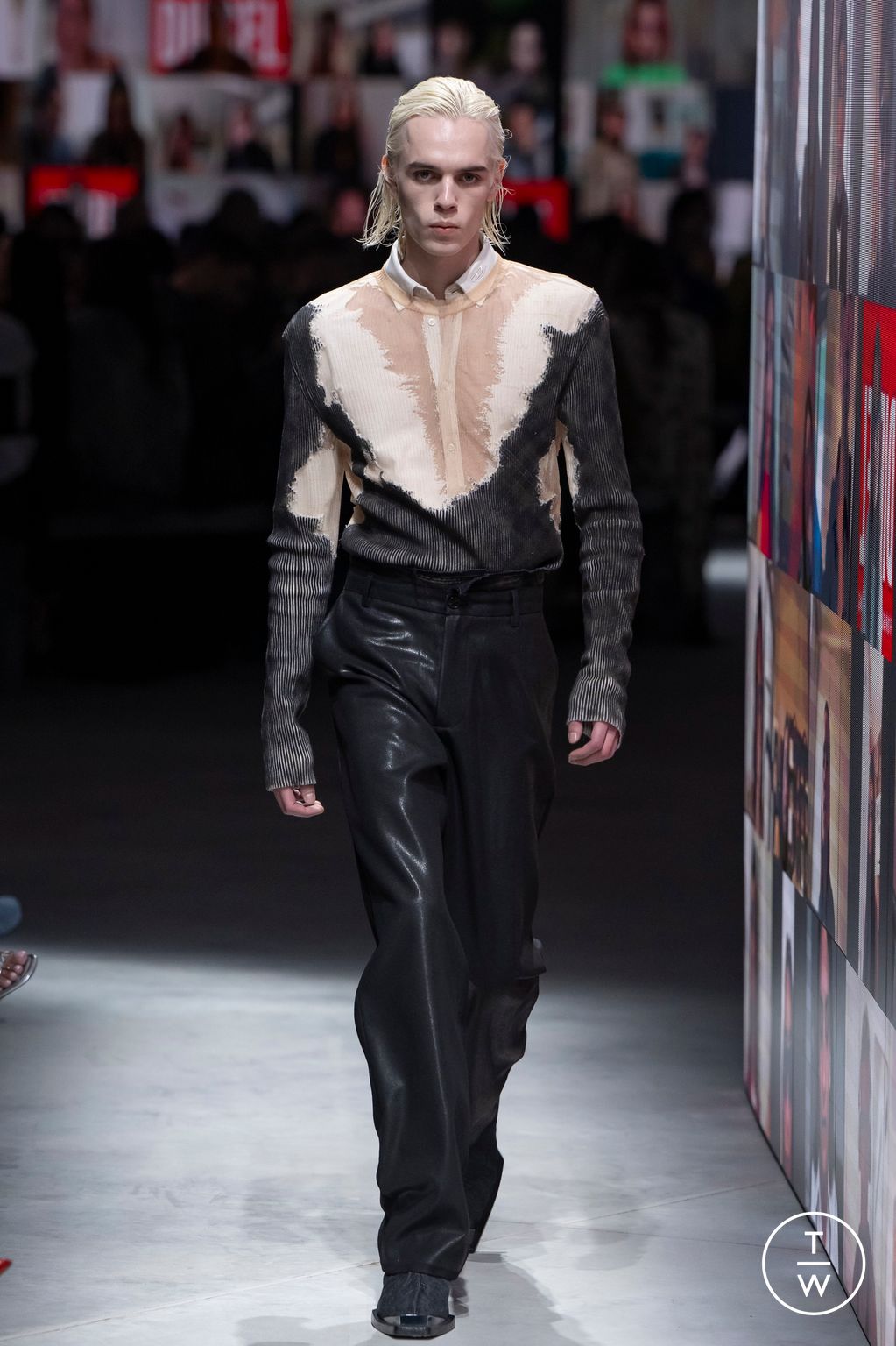 Fashion Week Milan Fall/Winter 2024 look 9 from the DIESEL collection 女装
