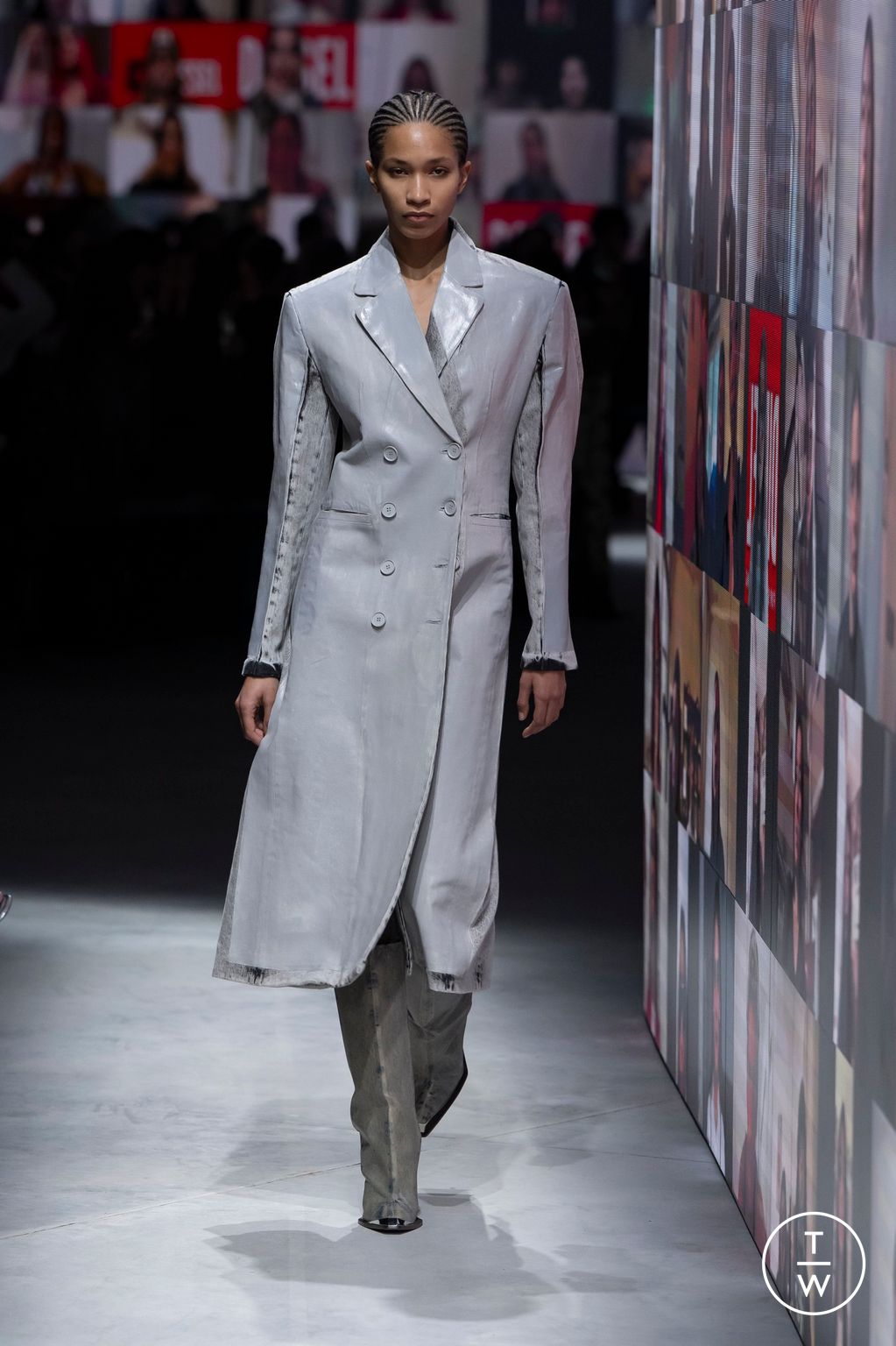 Fashion Week Milan Fall/Winter 2024 look 13 from the DIESEL collection 女装